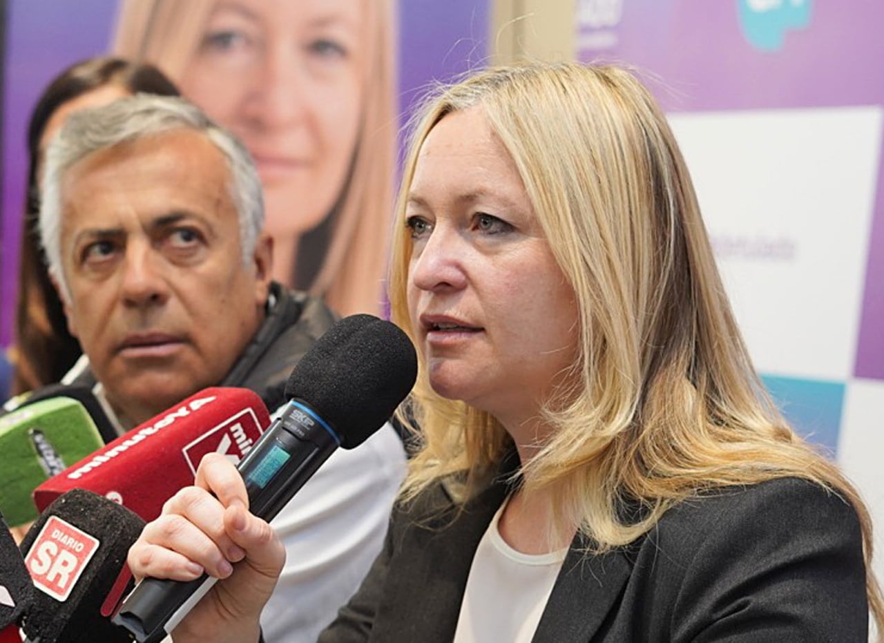 Hebe Casado, la vicegobernadora mendocina que habla y despierta polémica. 