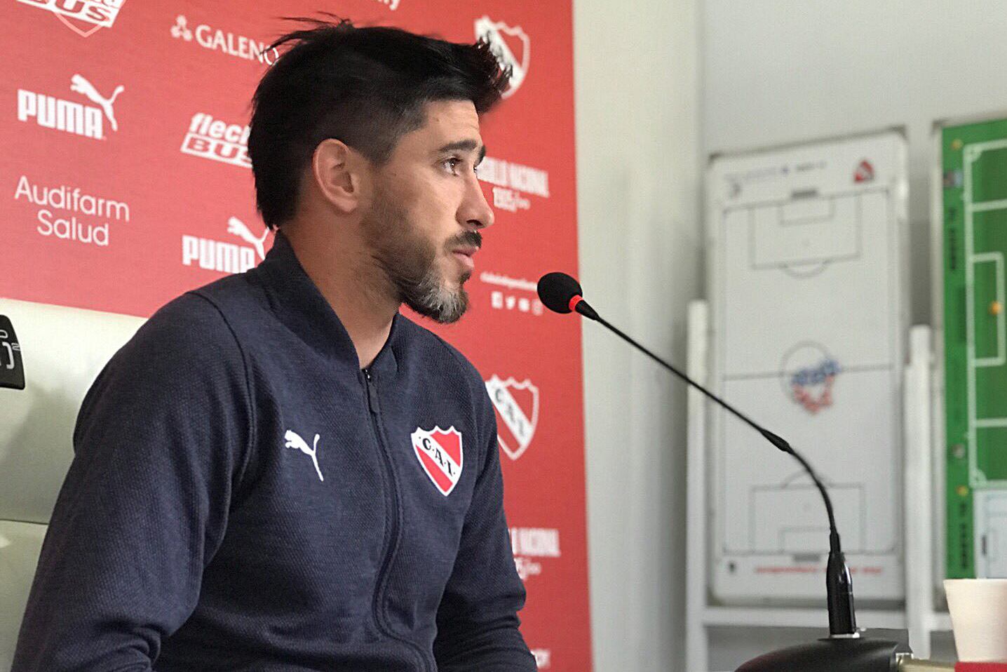 Pablo Pérez llegó a Independiente en principios de 2019