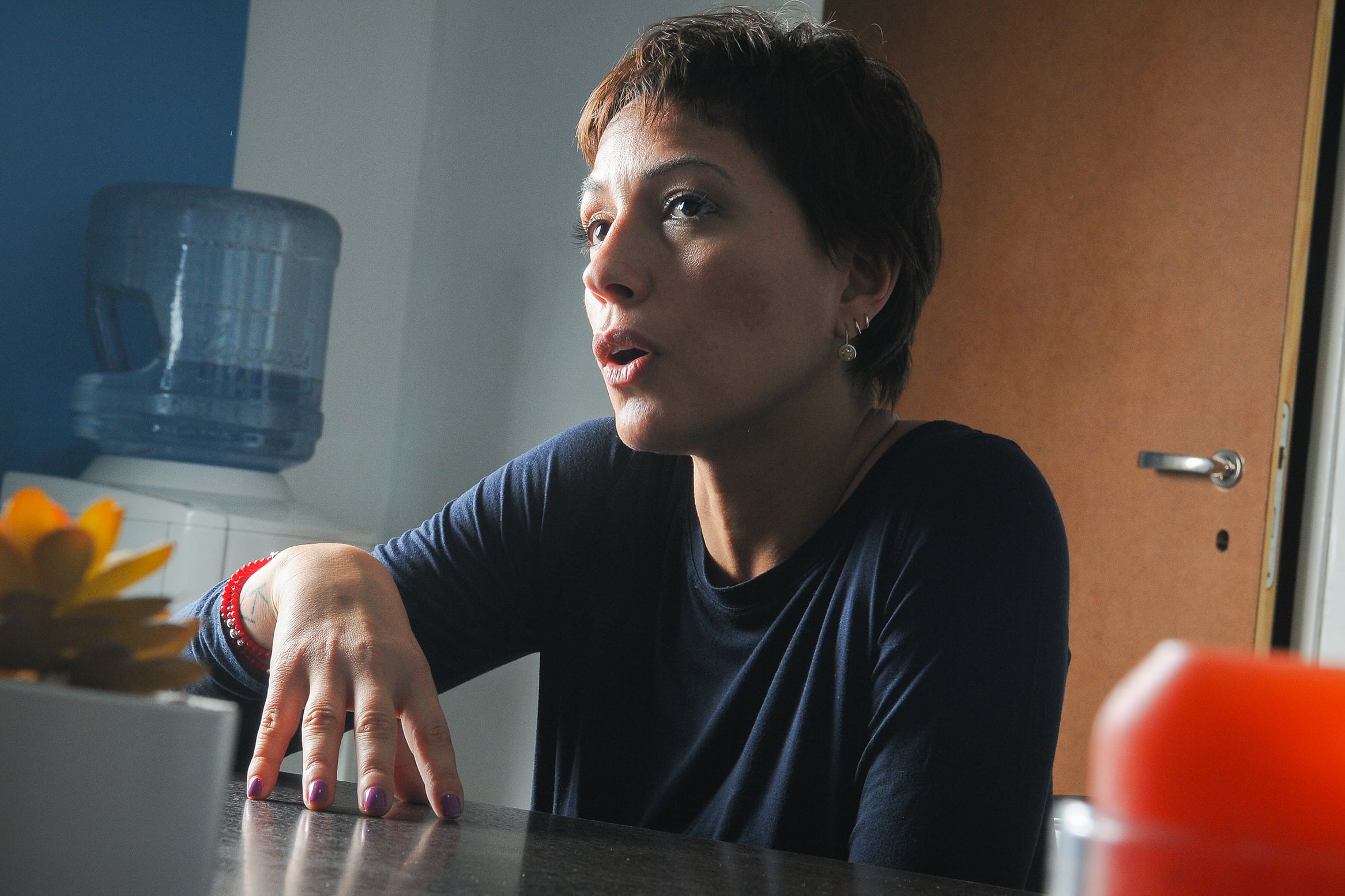 La intendenta Mayra Mendoza.