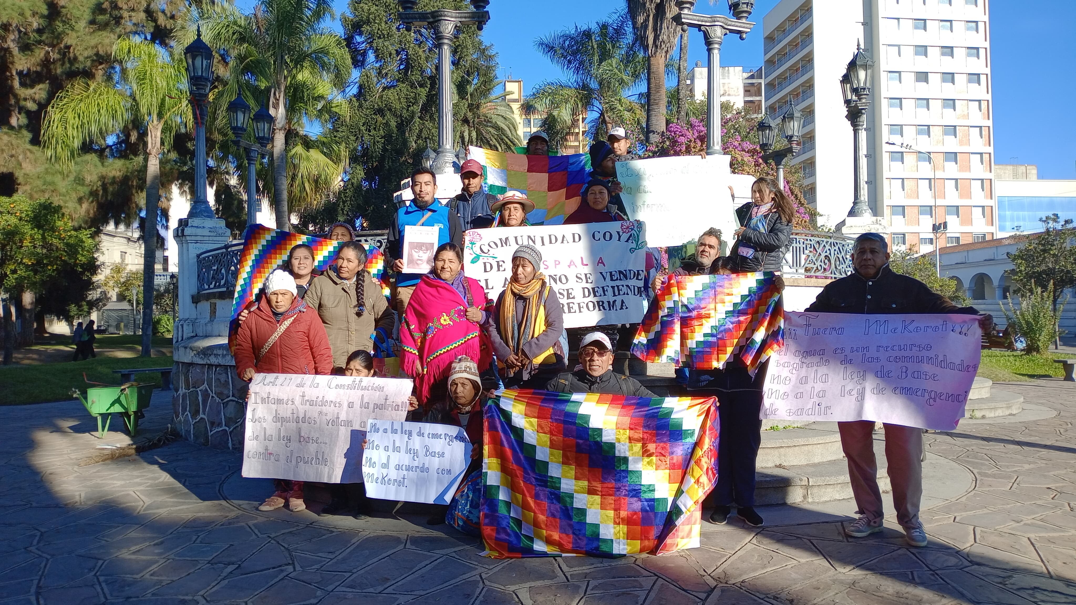 Plaza de San Salvador de Jujuy. Gentileza de Silvana Llanes.