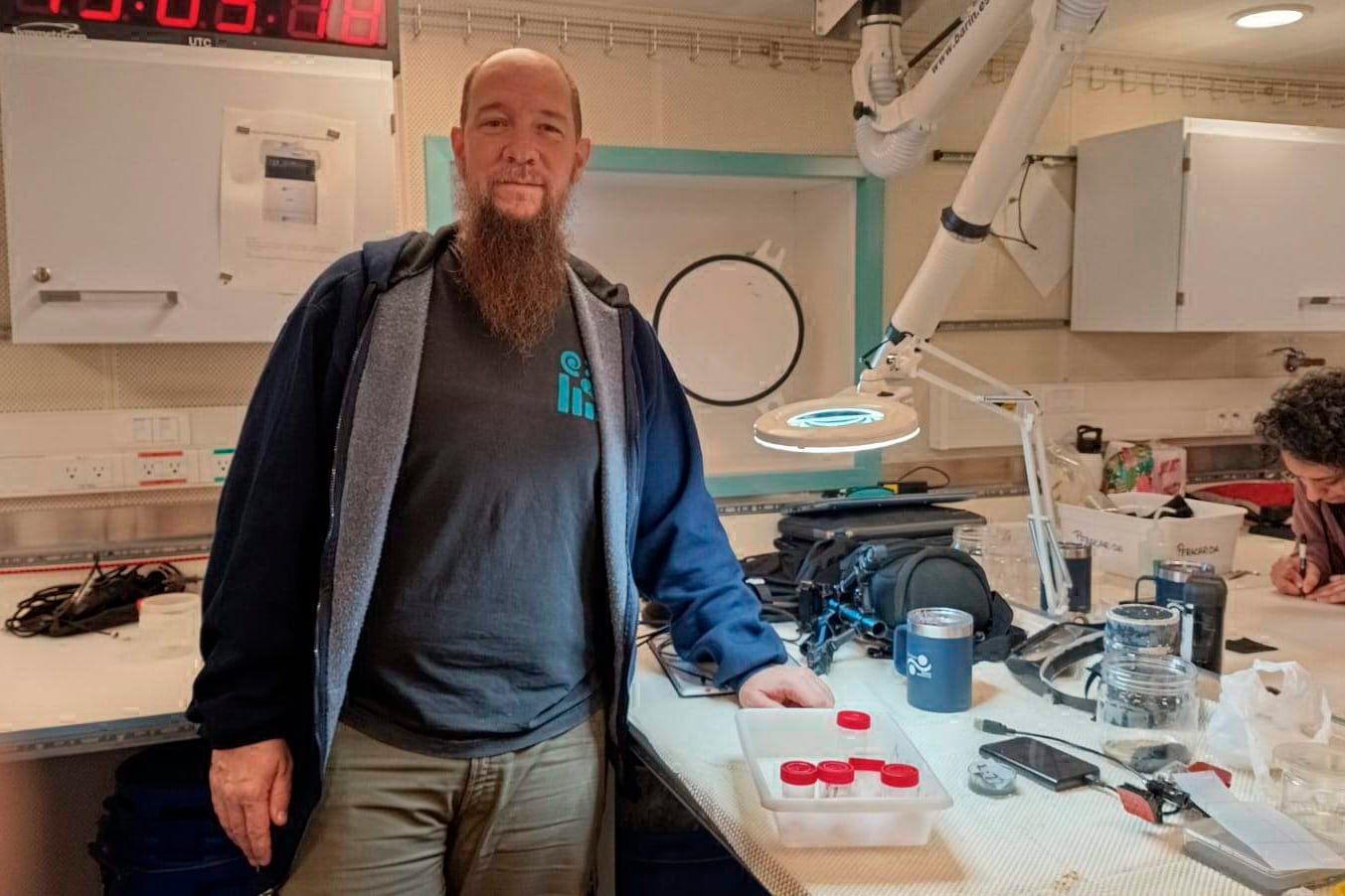 Martin Brogger, investigador del CONICET. 