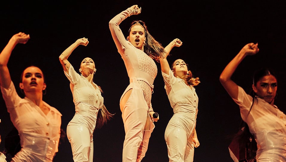 Alrededor de 63 mil personas vieron el show de la local Rosalía, en el punto más caliente del festival catalán.