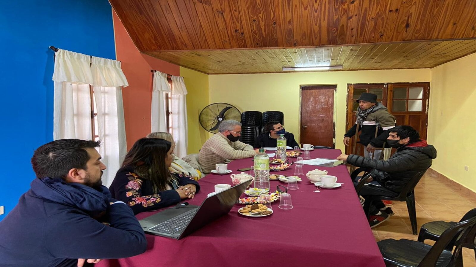 Miembros de la comisión de DDHH en Rosario de la Frontera