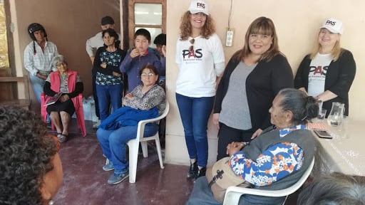 Presentación del PAS en un Centro de Jubilados 
