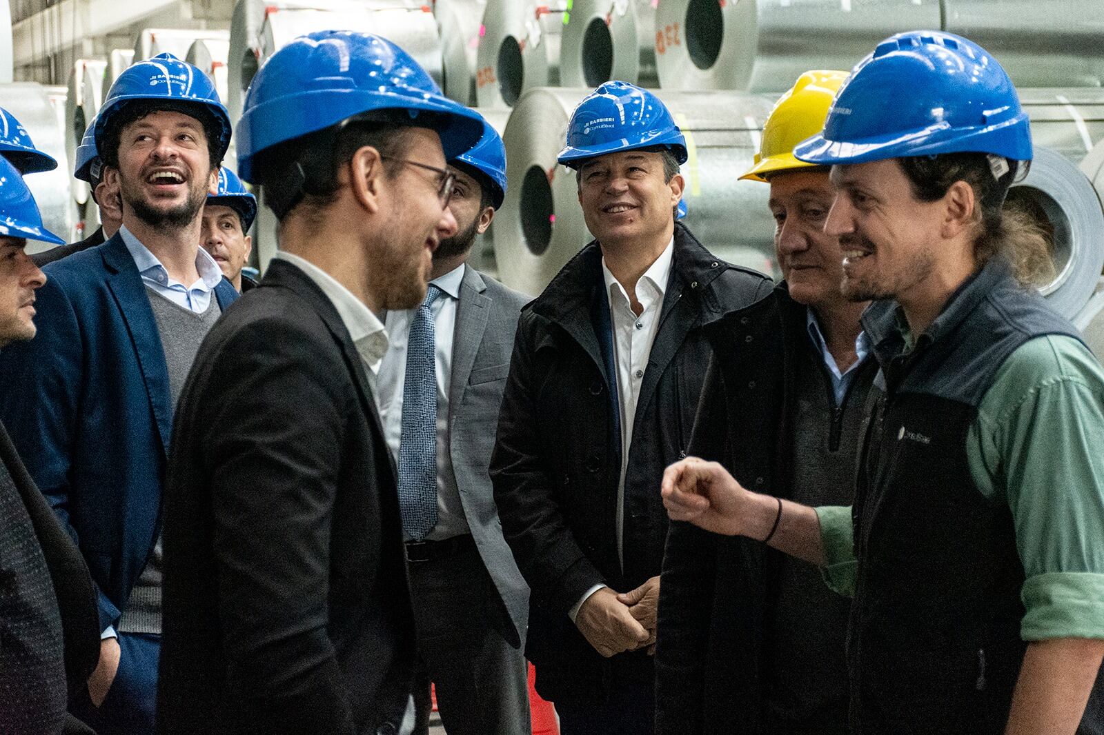 Pasantes en el Polo Industrial egresados de la UNAB.