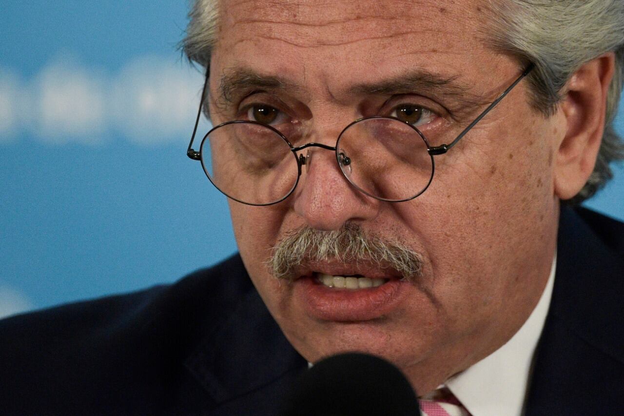 El presidente Alberto Fernández afirmó: "Porqué a los argentinos le tienen que cobrar el maíz del mismo modo que a otro que lo quiere pagar en otro lugar del mundo".