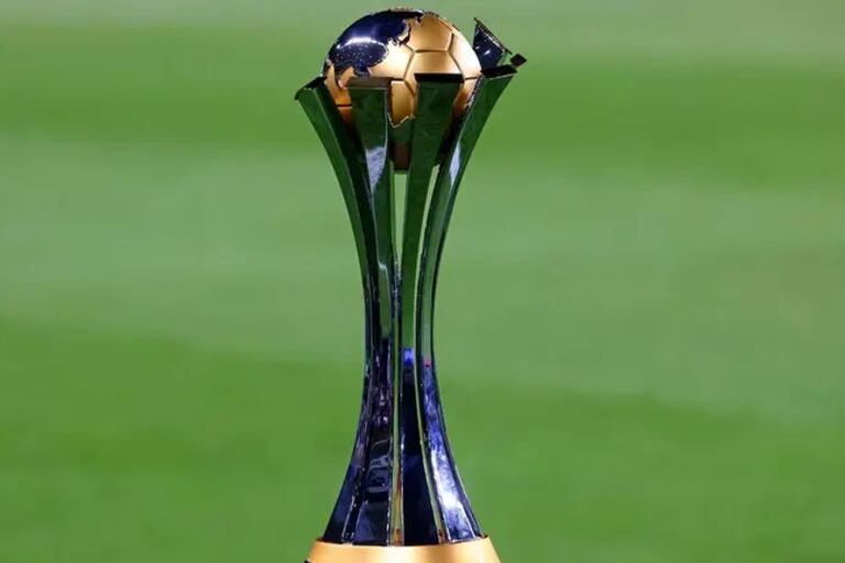 El trofeo del Mundial de Clubes.