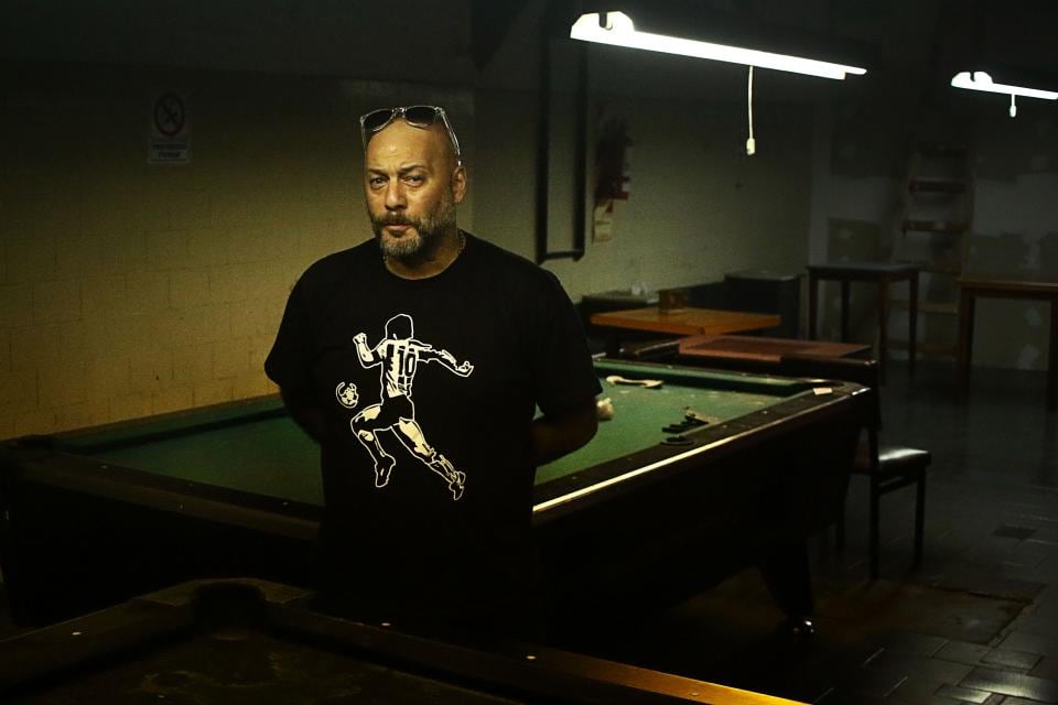 Hernán “Cucuza” Castiello, un referente de este festival independiente y vecinal. 