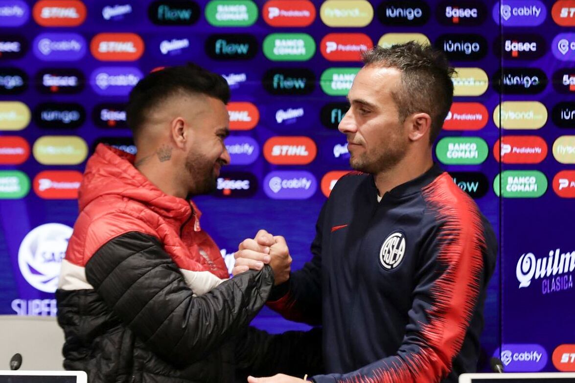 Gómez y Belluschi se vieron ayer.