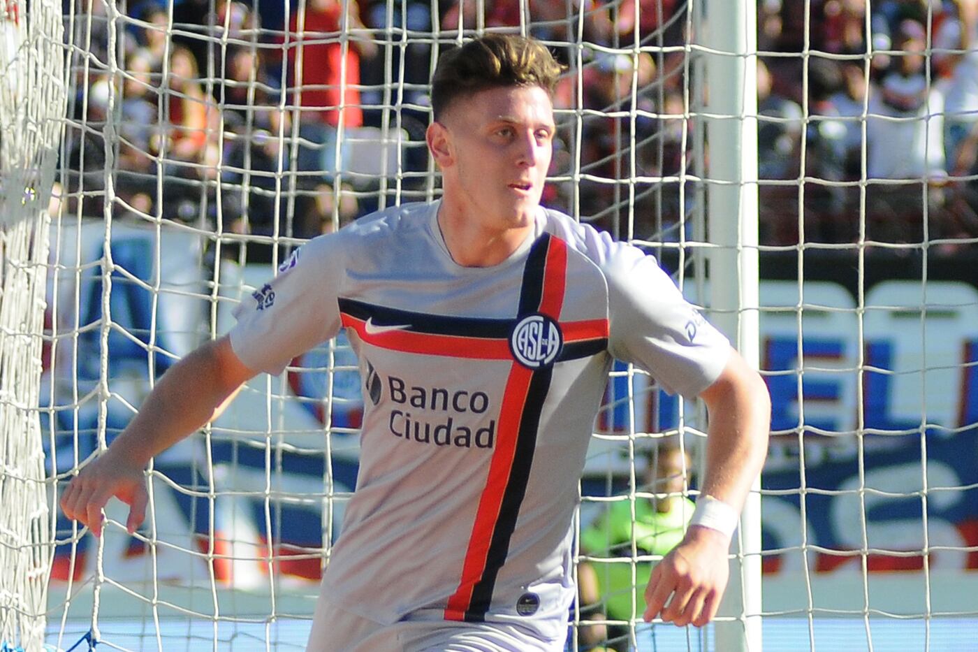 Gaich se afirmó como titular en San Lorenzo este año.