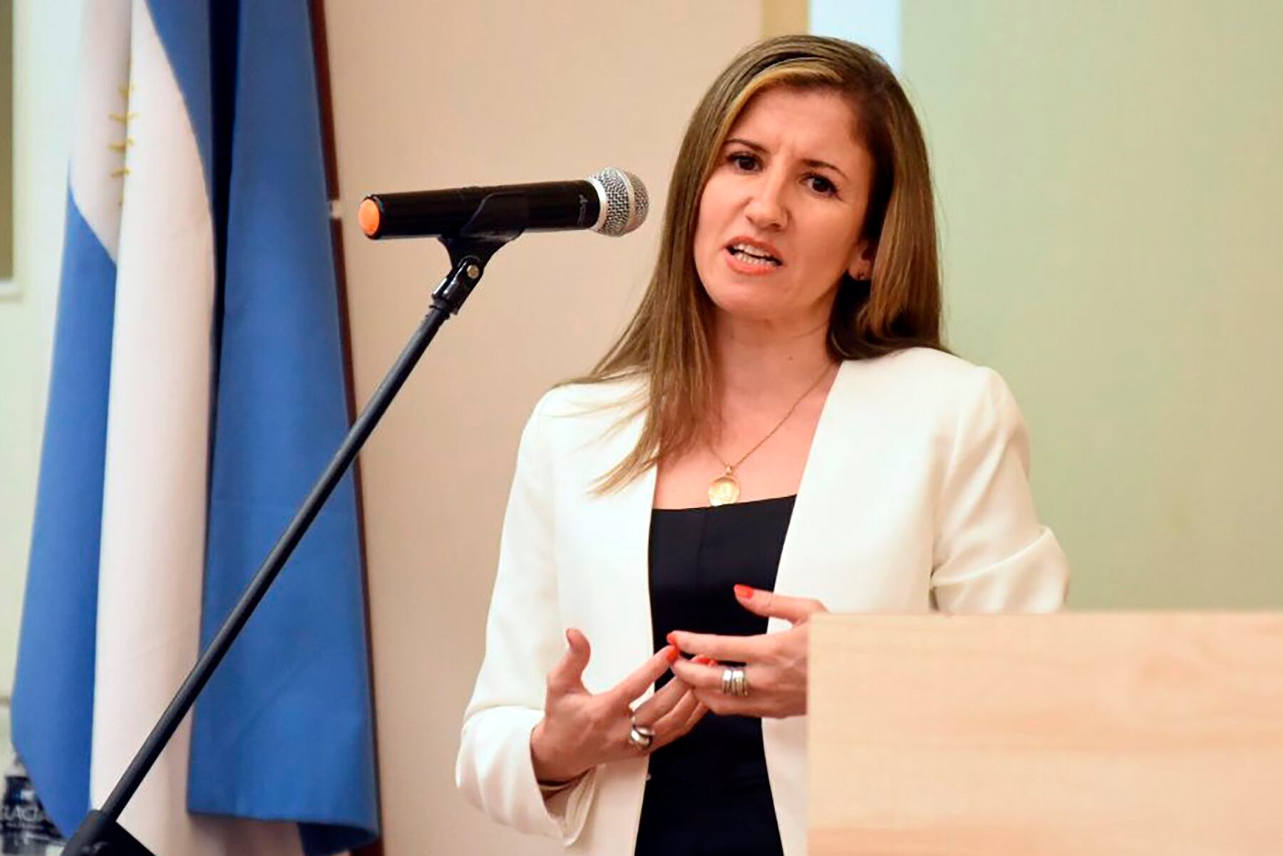 Soledad Aramendi, presidenta de la Sociedad Rural de Rosario.