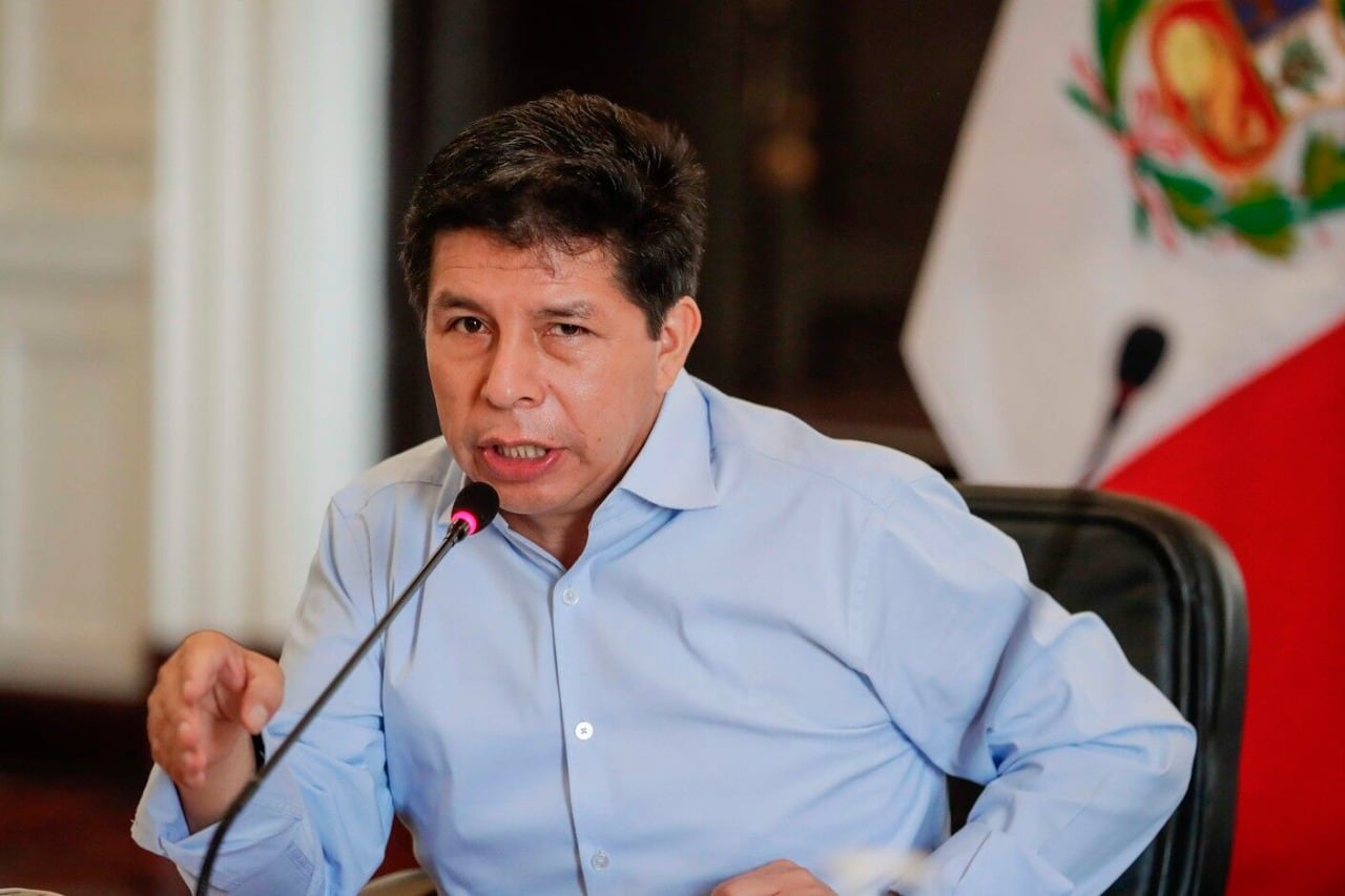 Pedro Castillo se defenderá en el Congreso peruano.