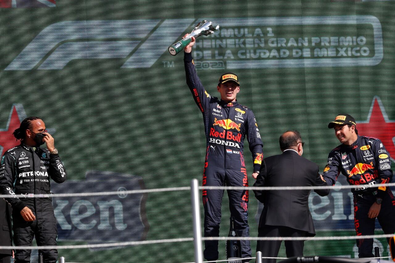 Verstappen dominó a partir de la largada y celebró una gran victoria