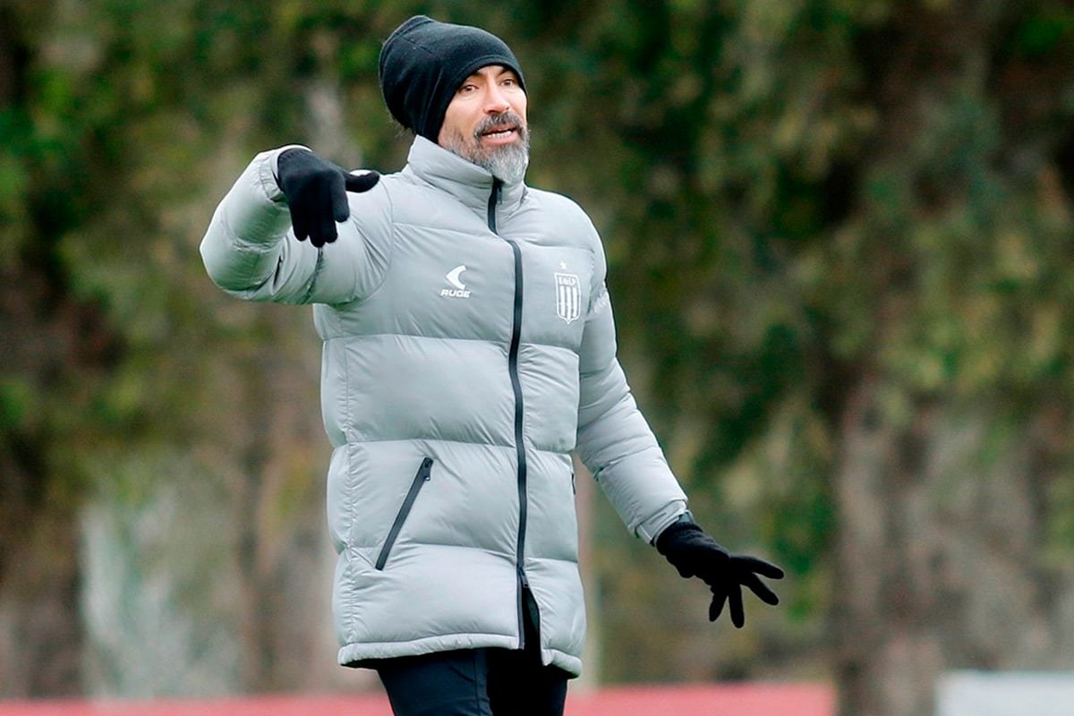Eduardo Domínguez, entrenador de Estudiantes
