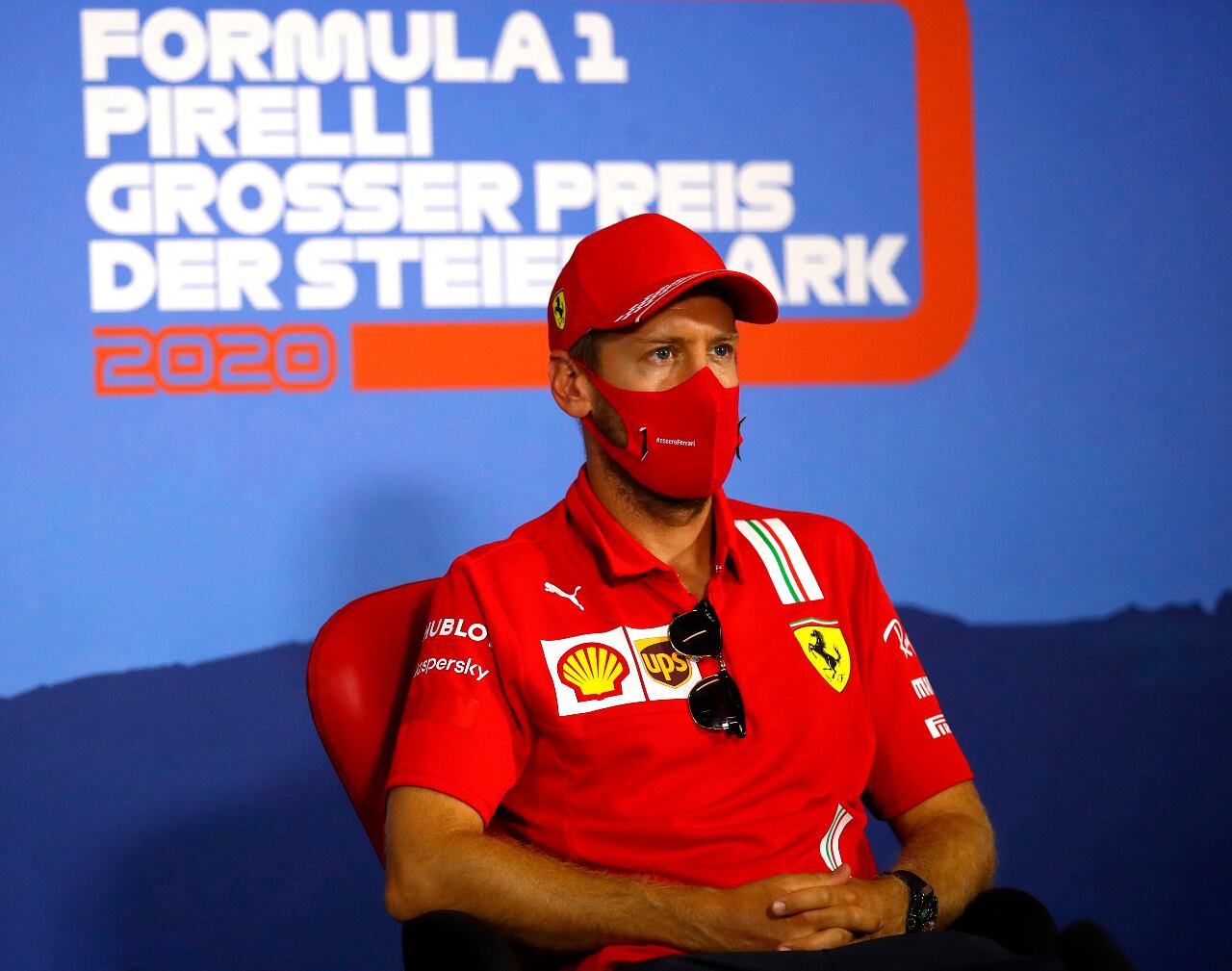 Vettel está en Austria para la segunda carrera de la temporada de la F1.
