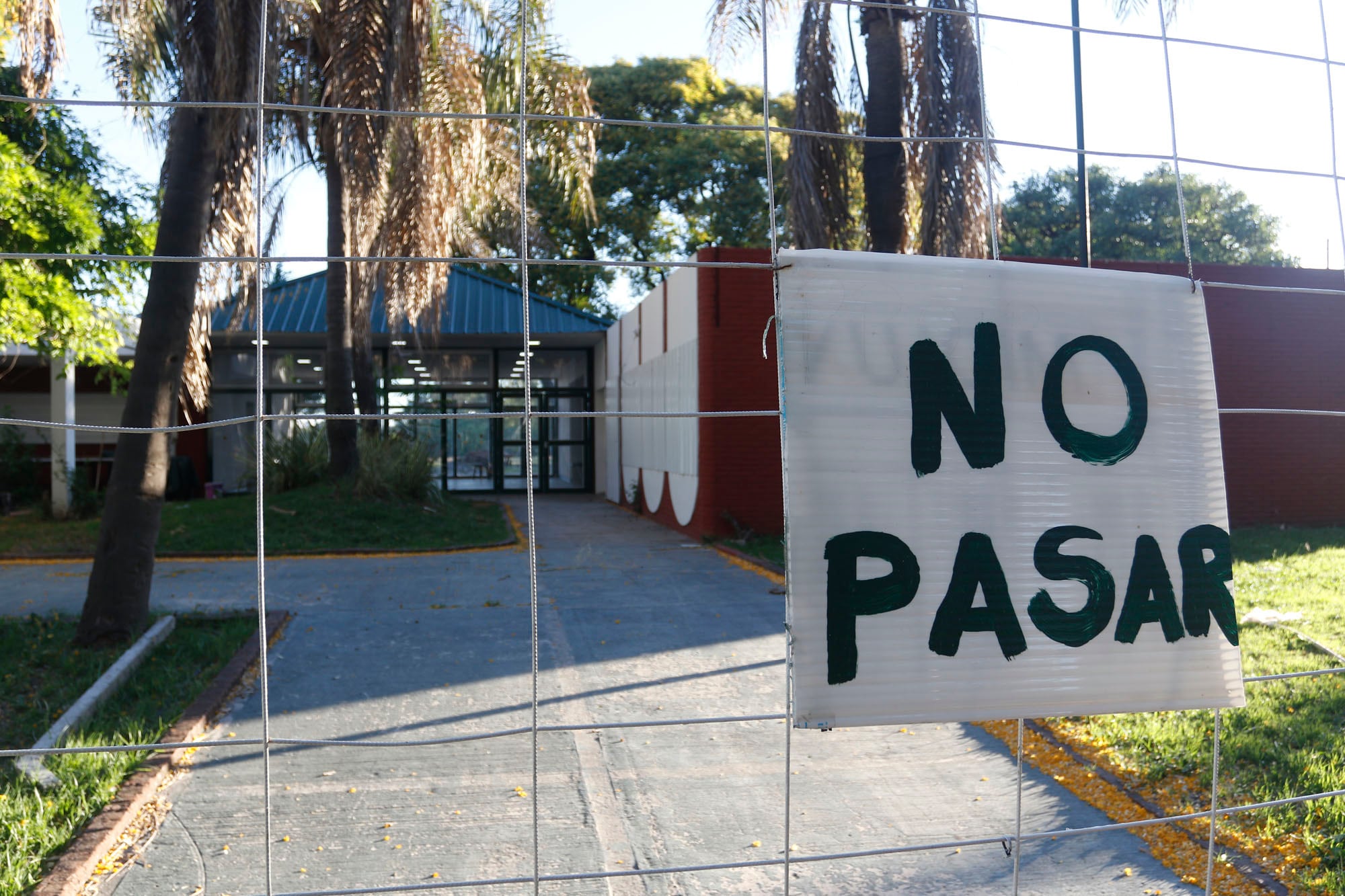 El sector ocupado por el Belgrano Athletic.