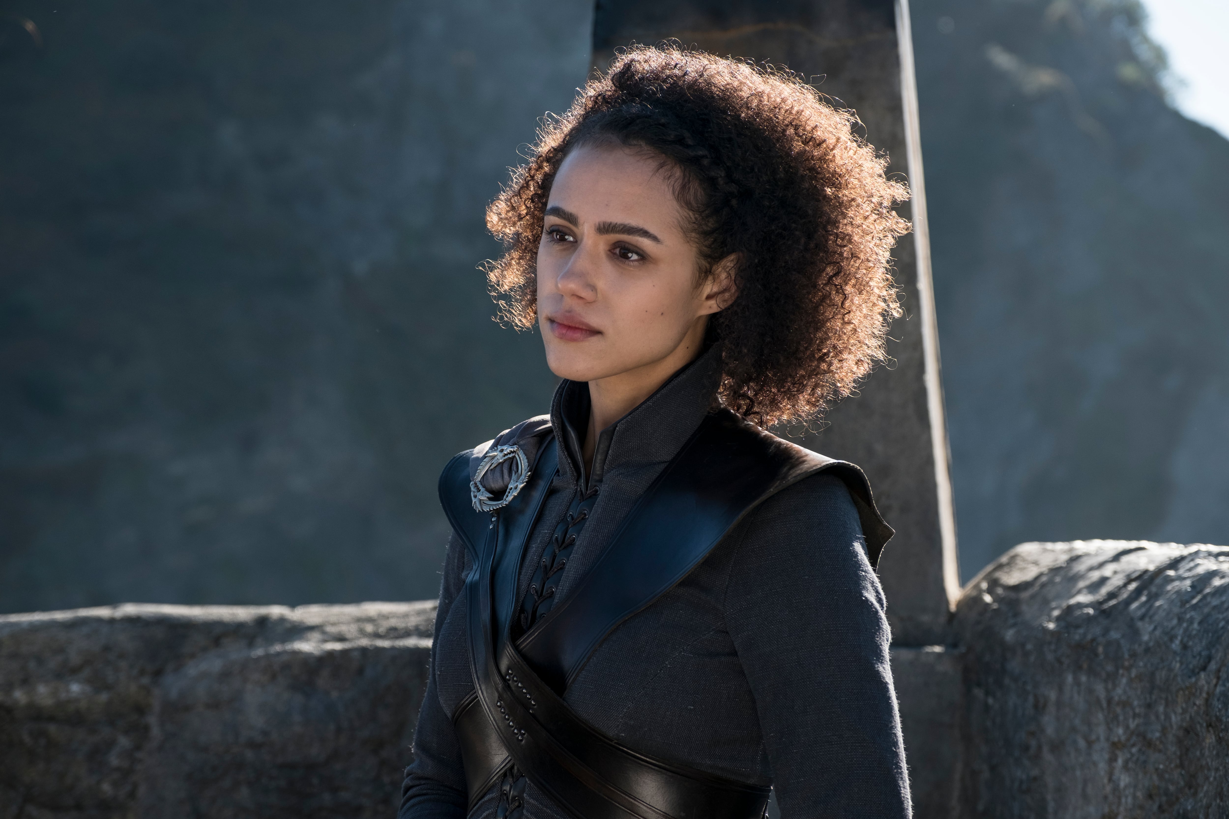 El personaje de Missandei tuvo un cruel final en la última temporada.