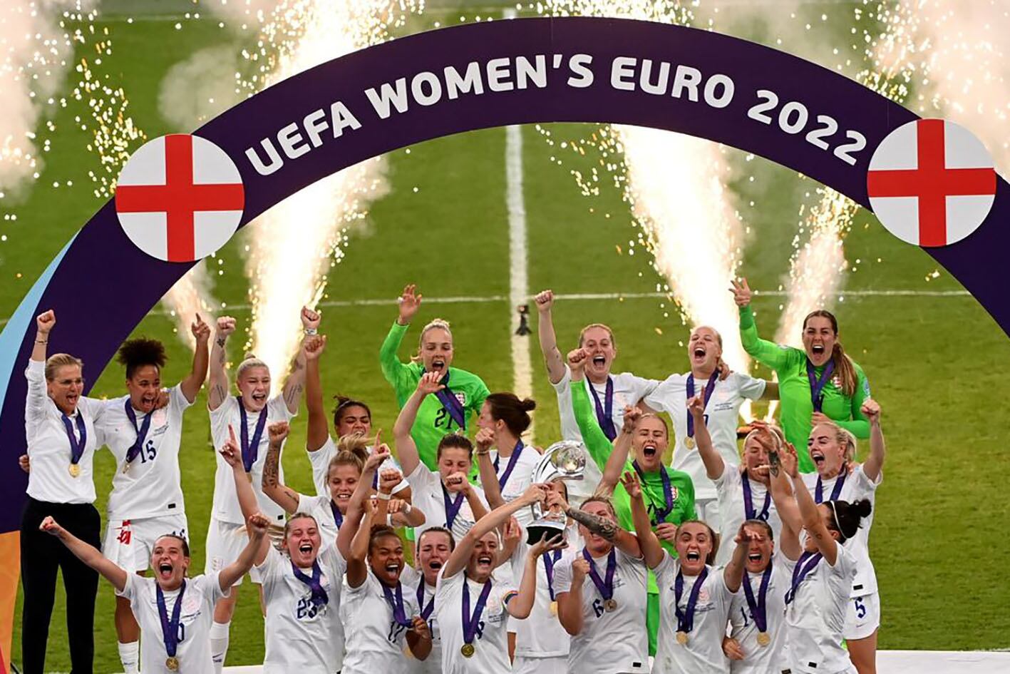 La selección de Inglaterra defenderá el título conquistado en 2022