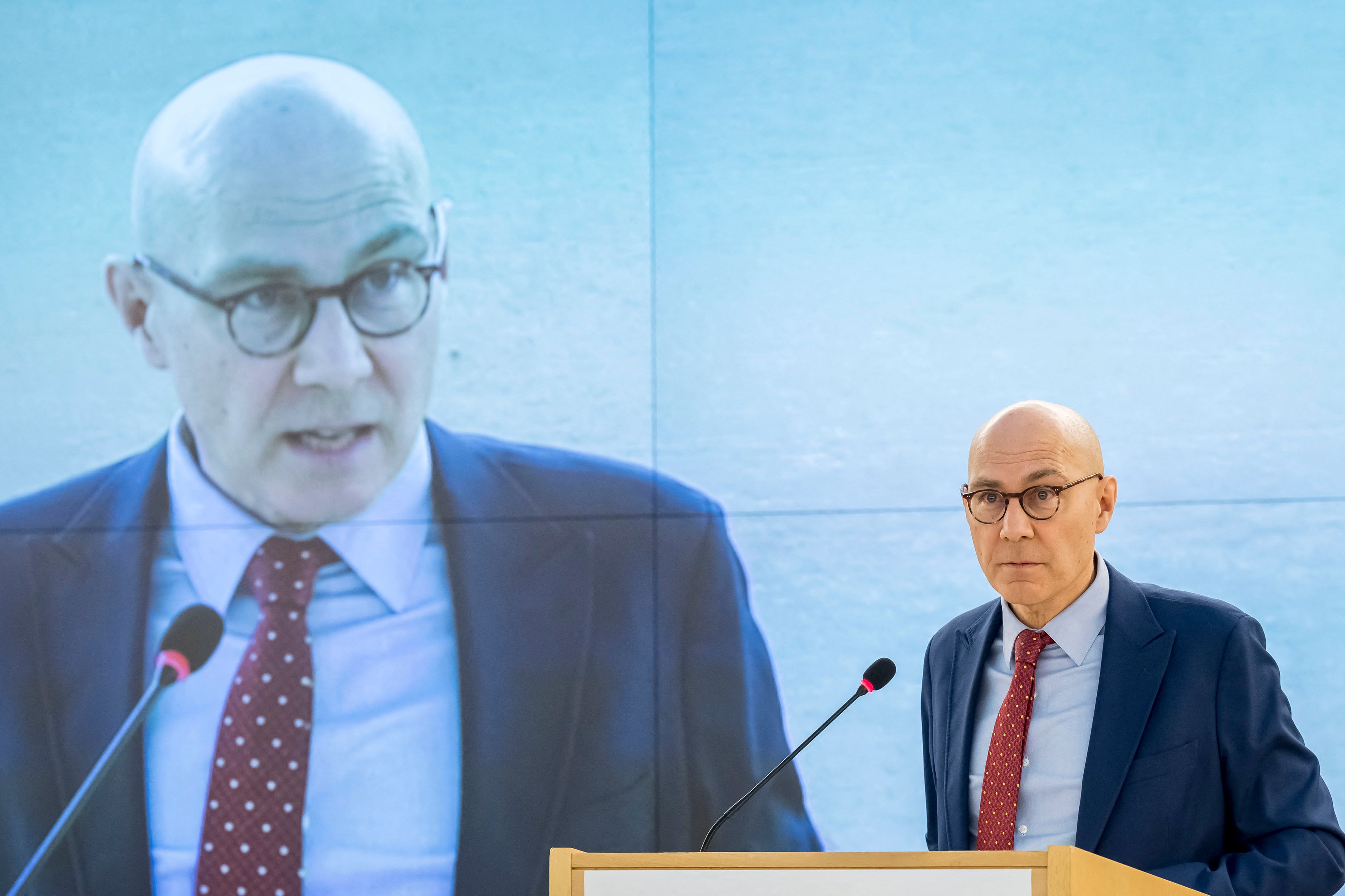 En Ginebra, Türk dijo que "los avances en igualdad de género" fueron desmantelados en EE.UU.