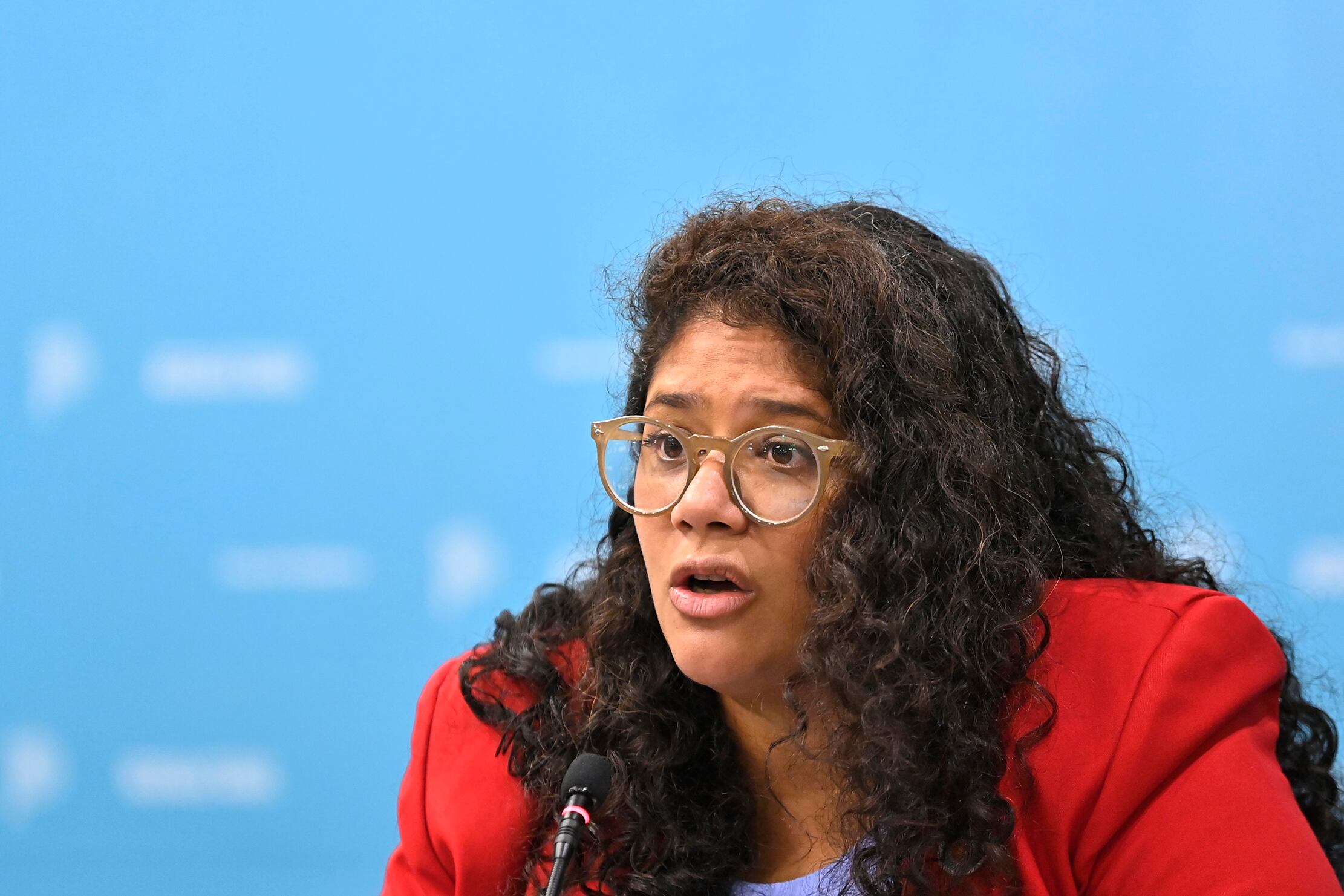 Romina Barrios, titular del OPISU