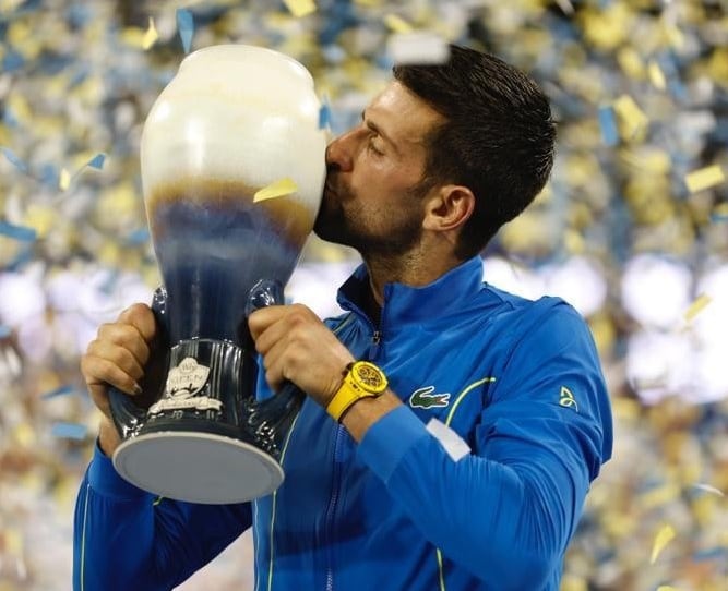 Djokovic, otra vez campeón de Masters 1000.