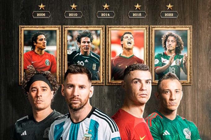 Dos mexicanos, un argentino y un portugués