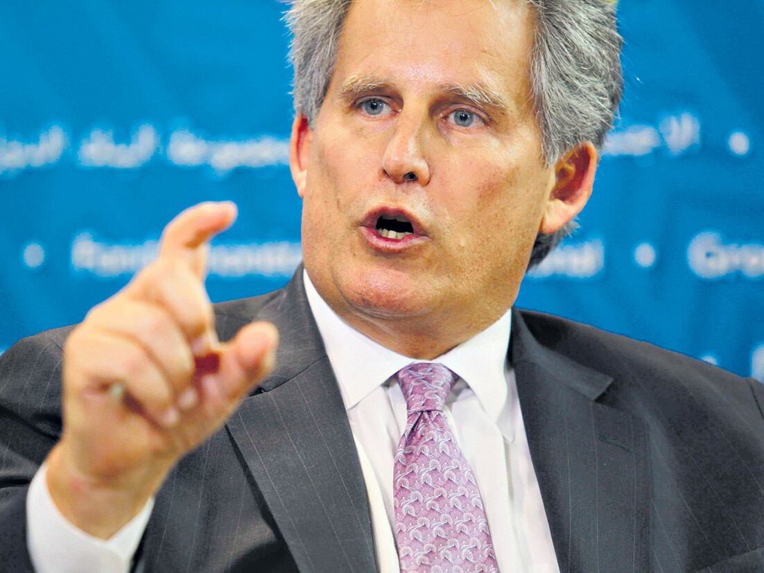 David Lipton, subdirector gerente del FMI y hombre fuerte en la estructura de poder como representante de Estados Unidos.