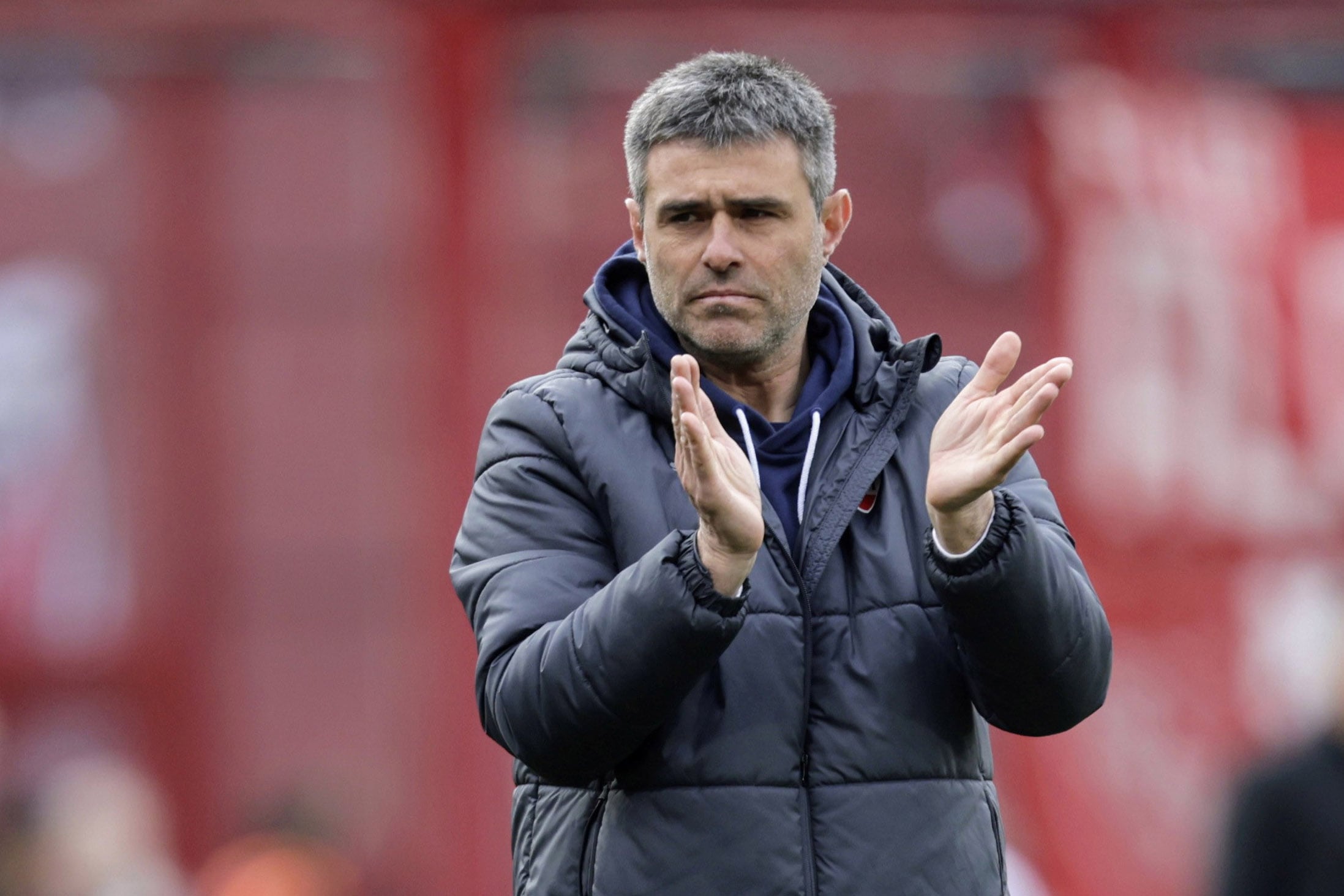 Julio Vaccari, técnico de Independiente