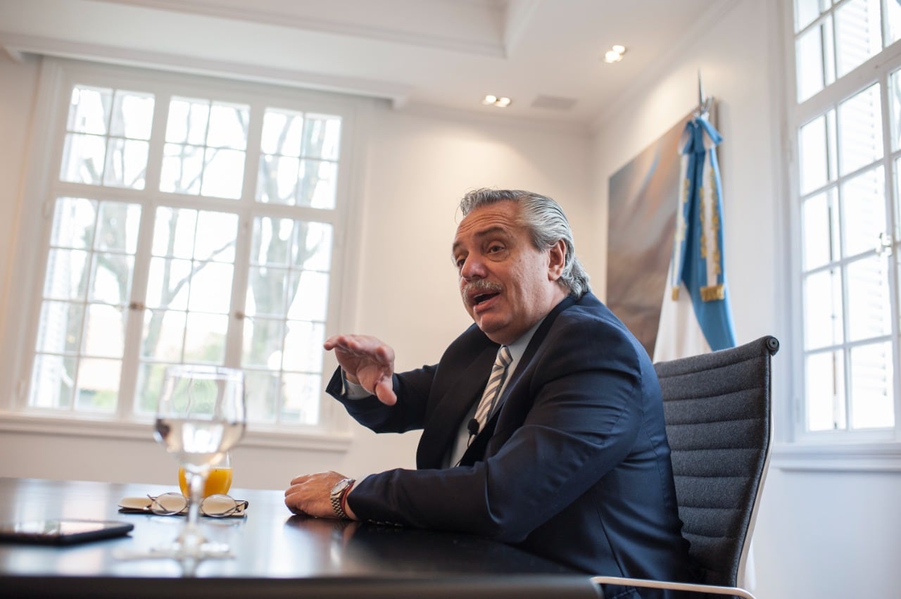 "Estados Unidos no ha tenido una posición clara", dice el Presidente sobre la negociación con el FMI. 