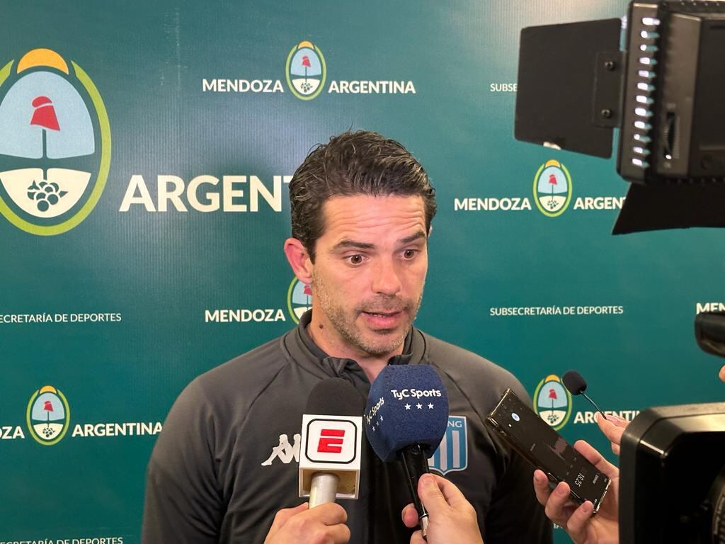 Gago quedó conforme con la segunda parte que su equipo jugó en Mendoza. (Foto: Racing Club)