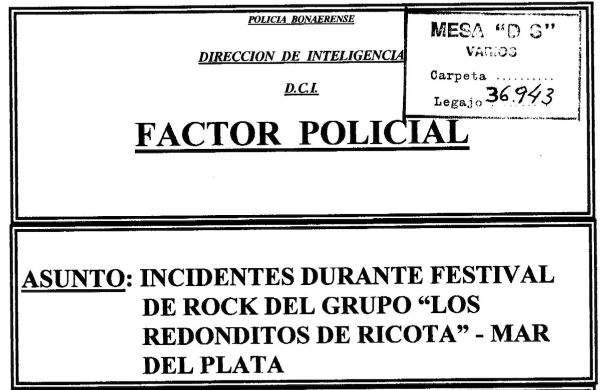 La vez que la policía intentó explicar las letras del Indio Solari