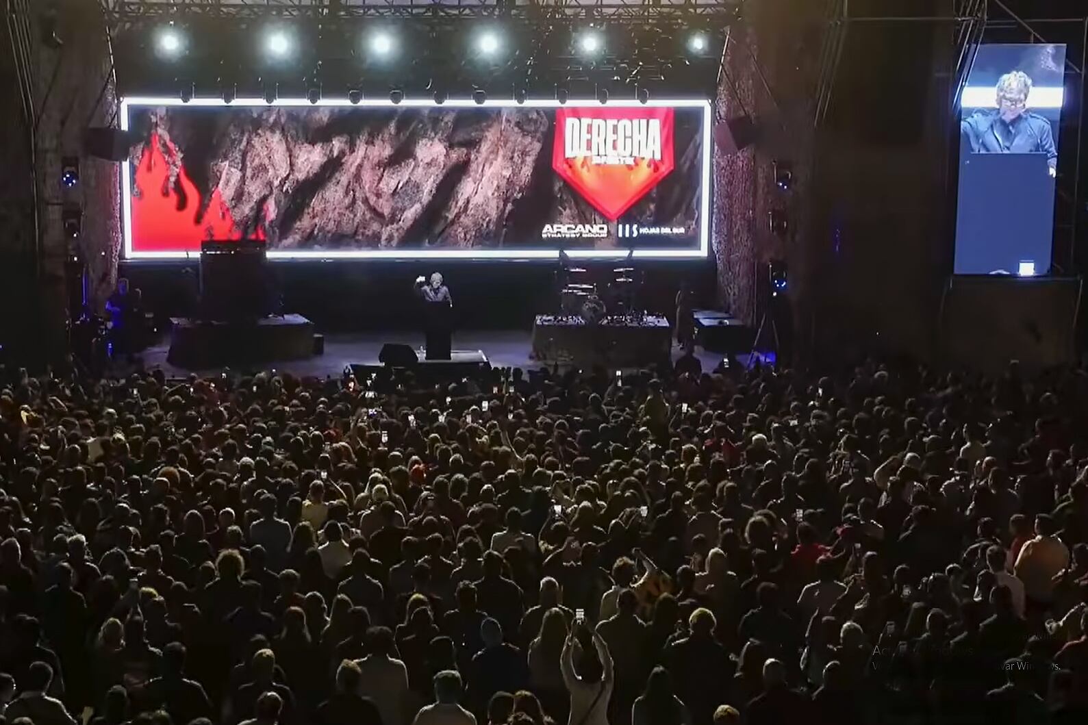 Milei en Derecha Fest, Mar del Plata