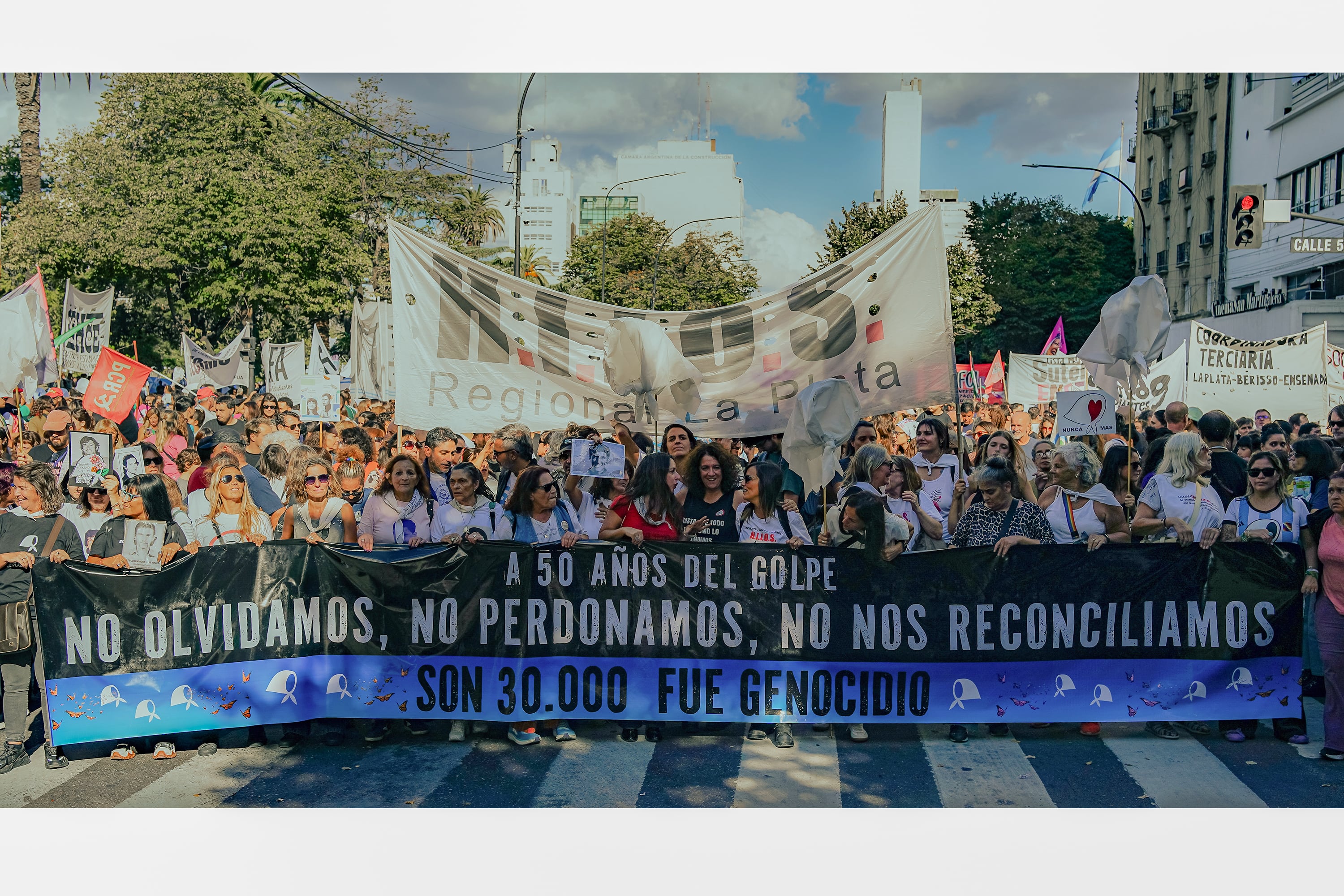 Acto por 50 aniversario del golpe en La Plata