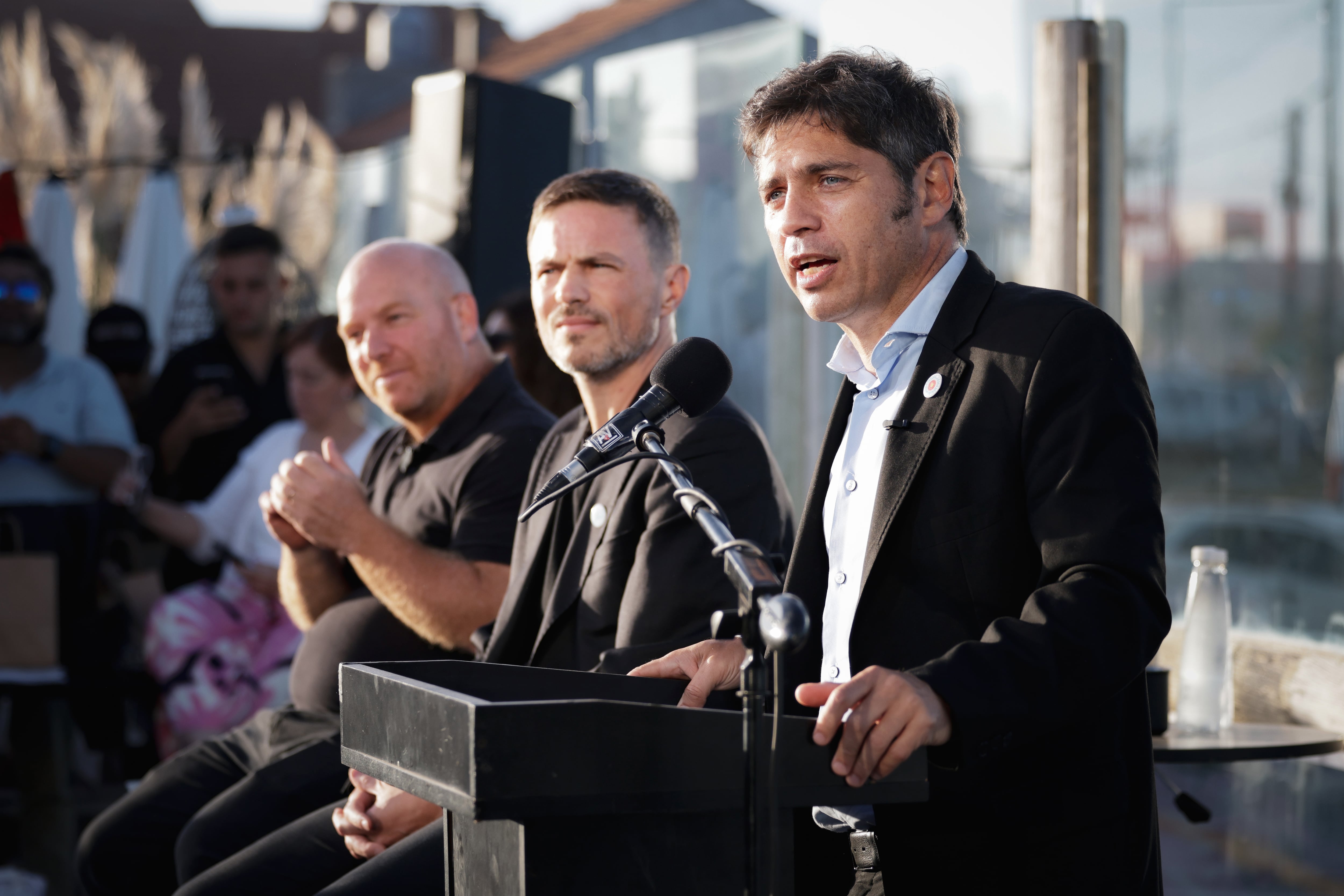 Kicillof en Santa Clara del Mar