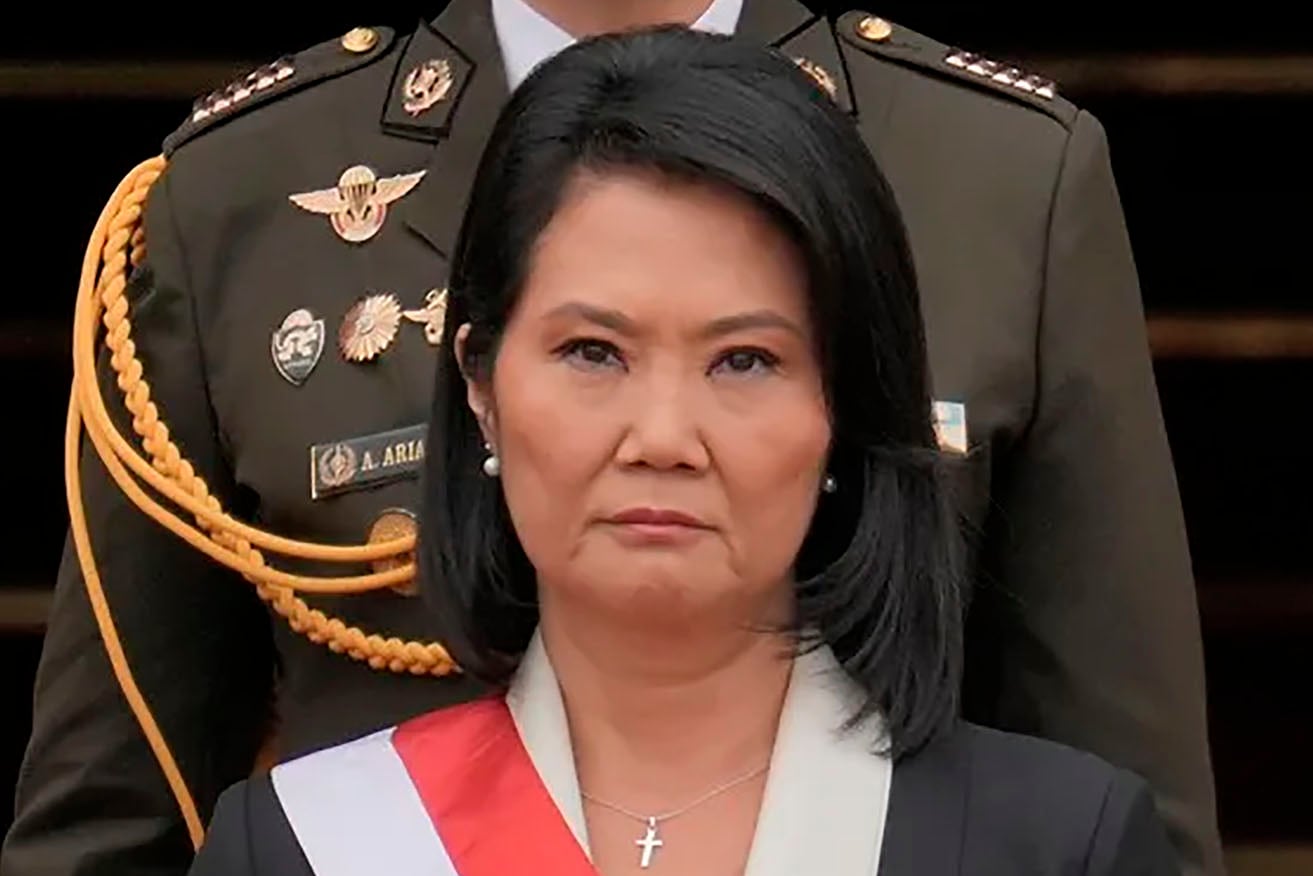 Fotografía de archivo de la presidenta de Perú, Keiko Fujimori. EFE/ John Reyes Mejía
