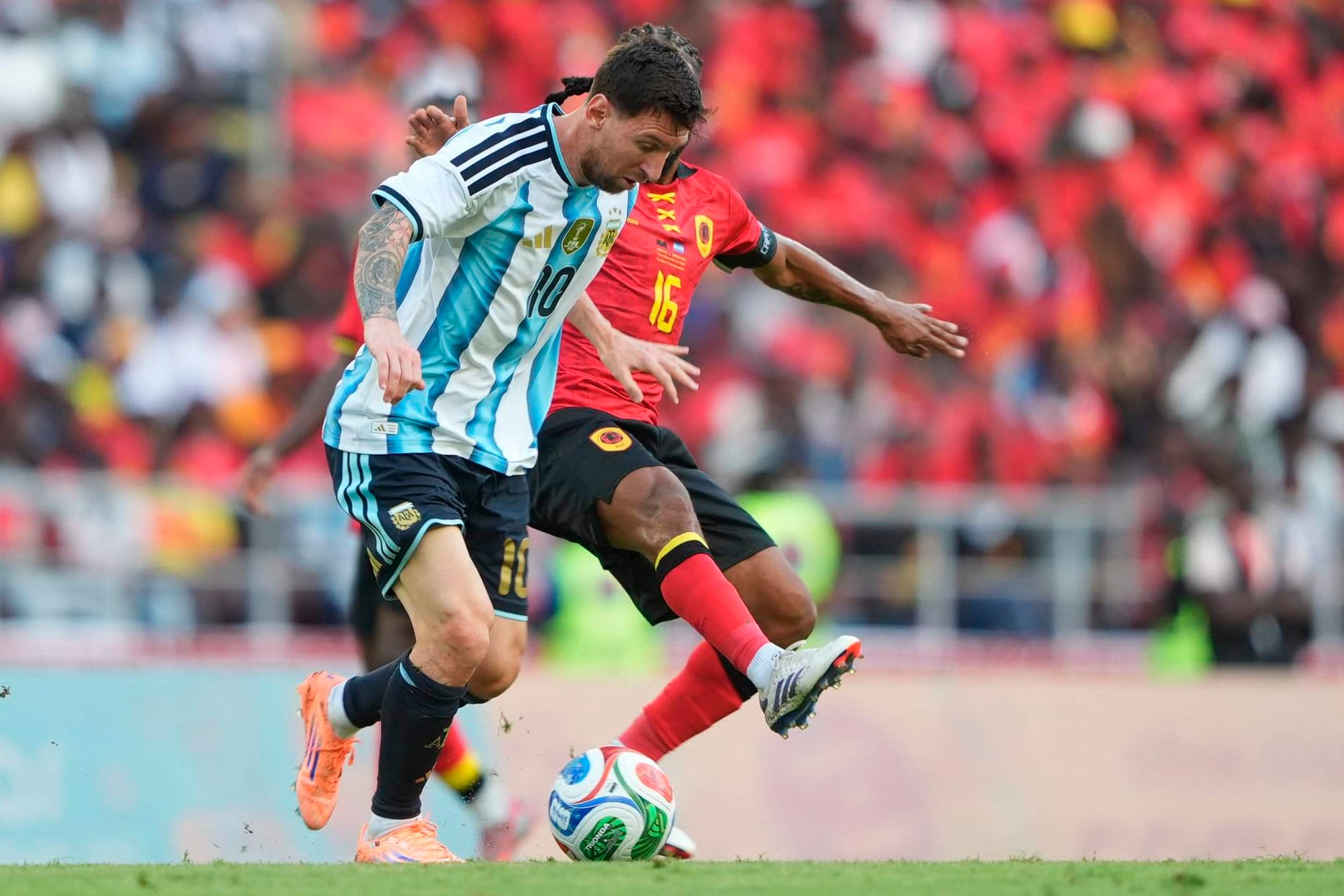 FOTO PRENSA AFA 
   amistoso 2025  seleccion  argentina  angola  messi