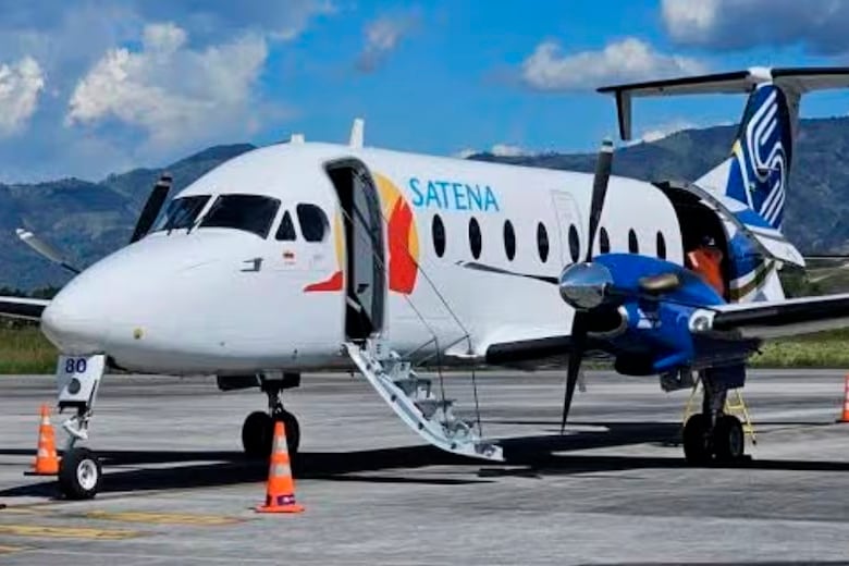 Avion desaparecido en Colombia
