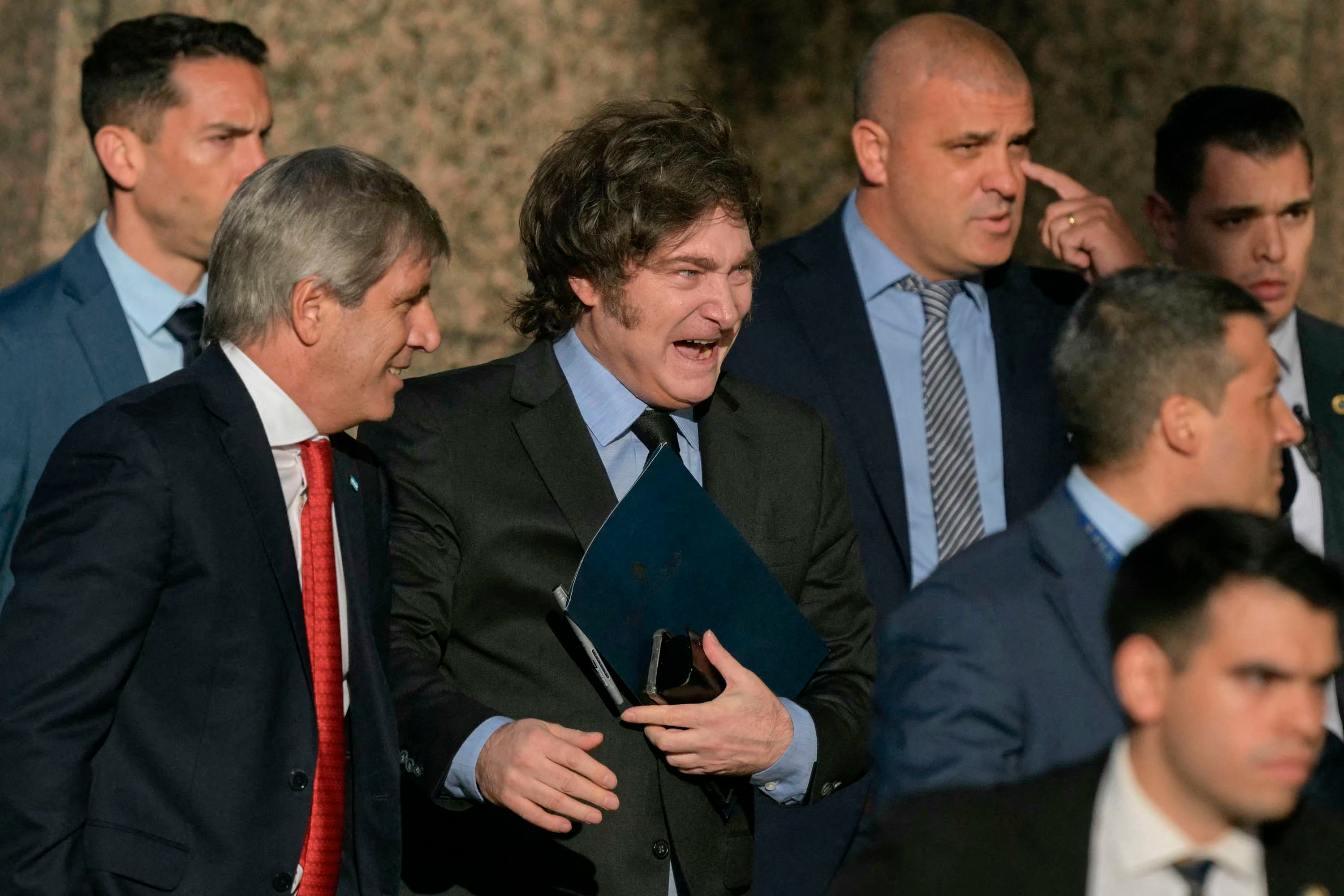 Lusi Caputo, Javier Milei