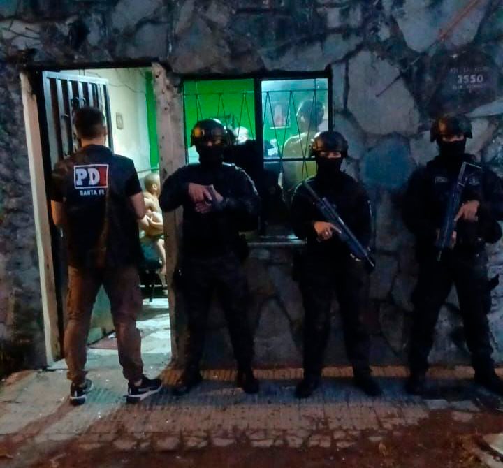 allanamiento policia de santa fe