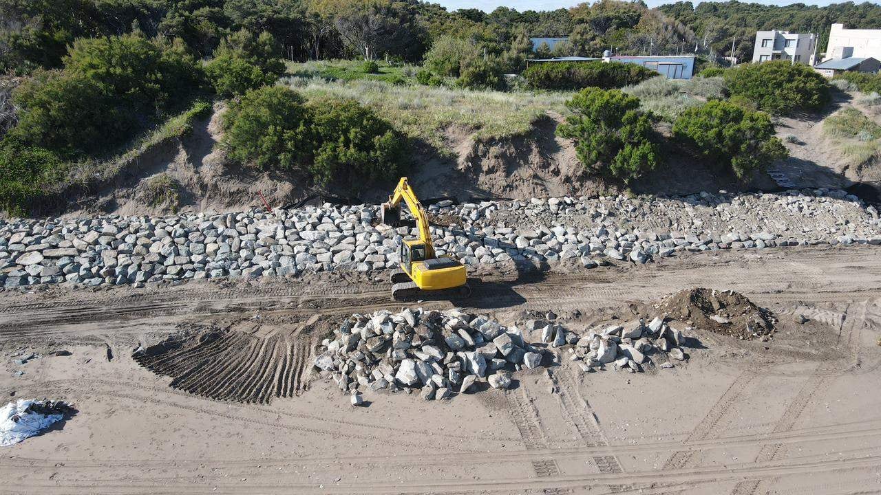 Trabajos Costas de Pehuen
