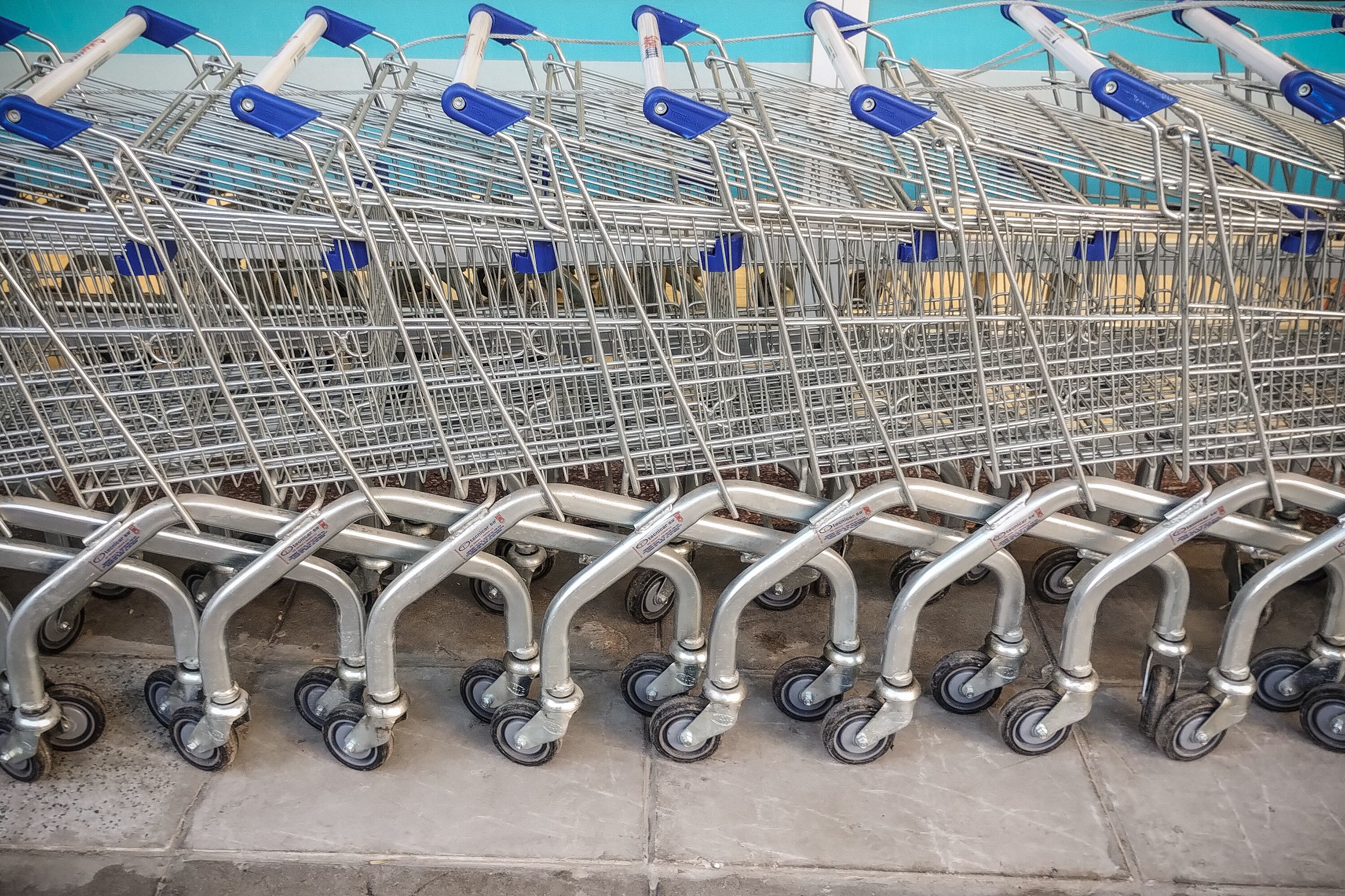 FOTO ADRIAN PEREZ
carritos supermercado changuito