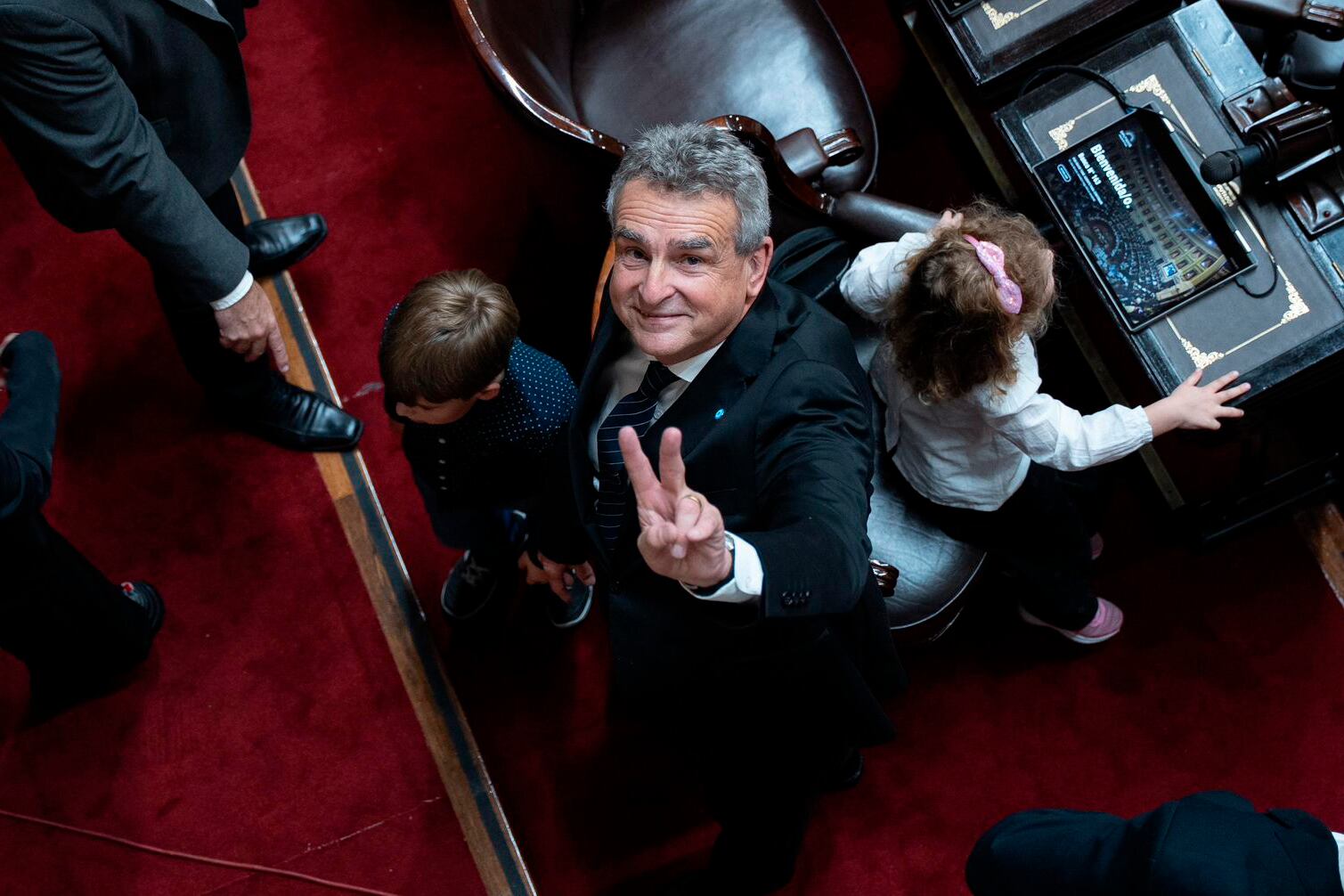 Agustín Rossi jura como diputado nacional