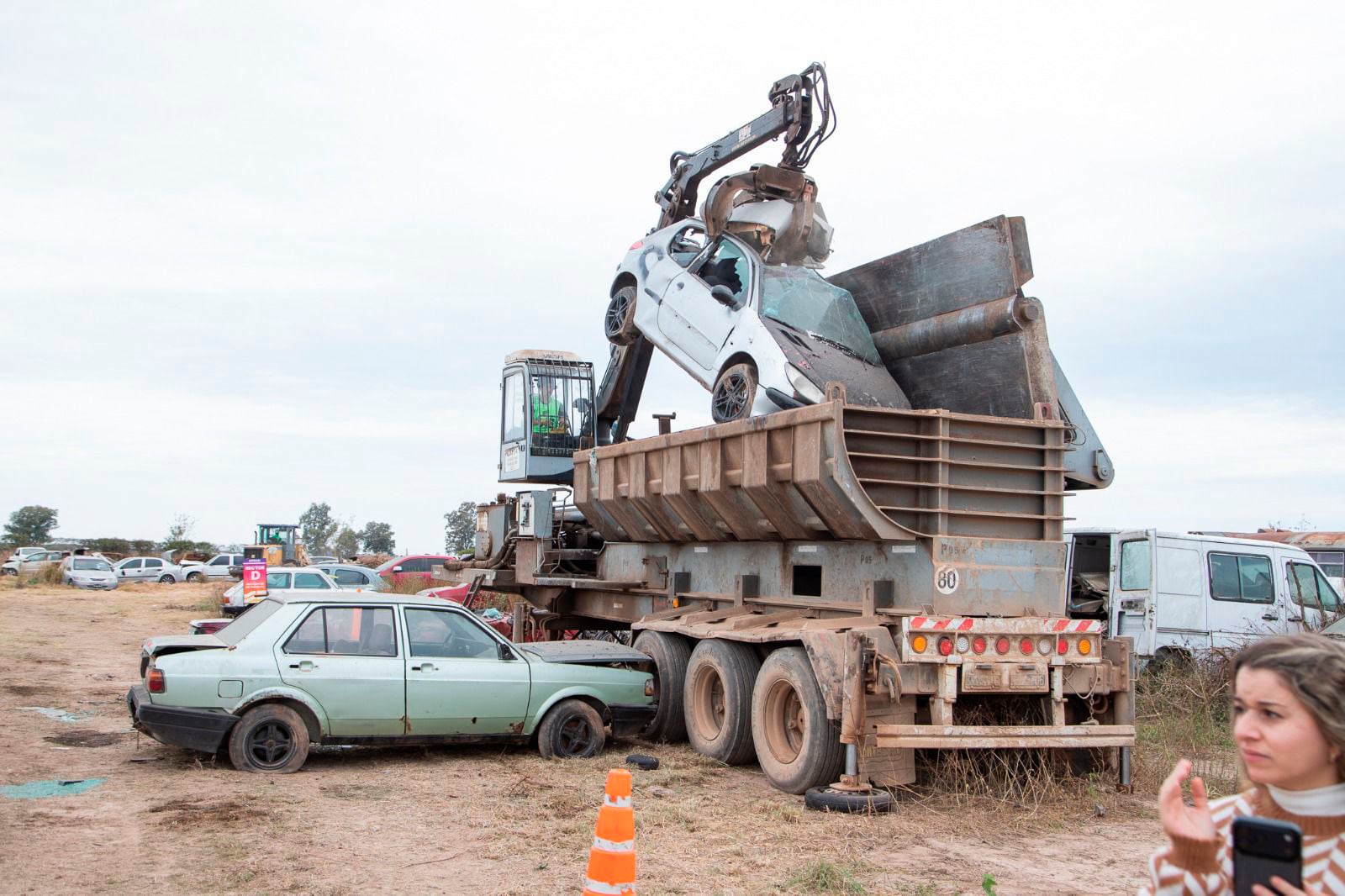 Compactación de vehículos rosario