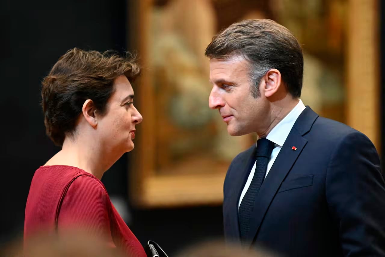 Laurence des Cars Macron