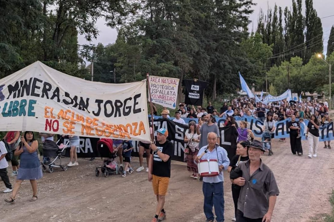 Mineria San Jorge Protesta