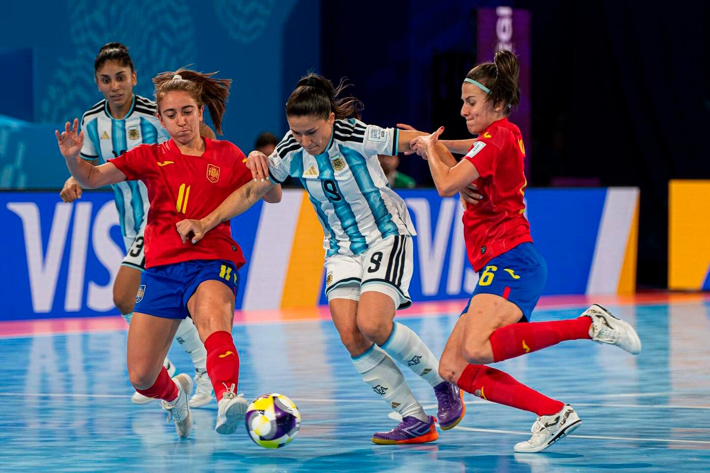FOTO PRENSA AFA 
   mundial 2025  futsal  femenino  seleccion  argentina  españa