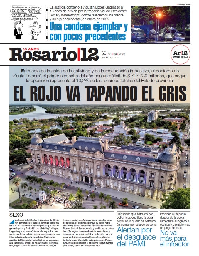 En medio de la caída de la actividad y de la recaudación impositiva, el Gobierno de Santa Fe cerró el primer semestre del año con un déficit de $ 717.739 millones, que según la oposición representa el 10,2% de los recursos totales del Estado provincial.