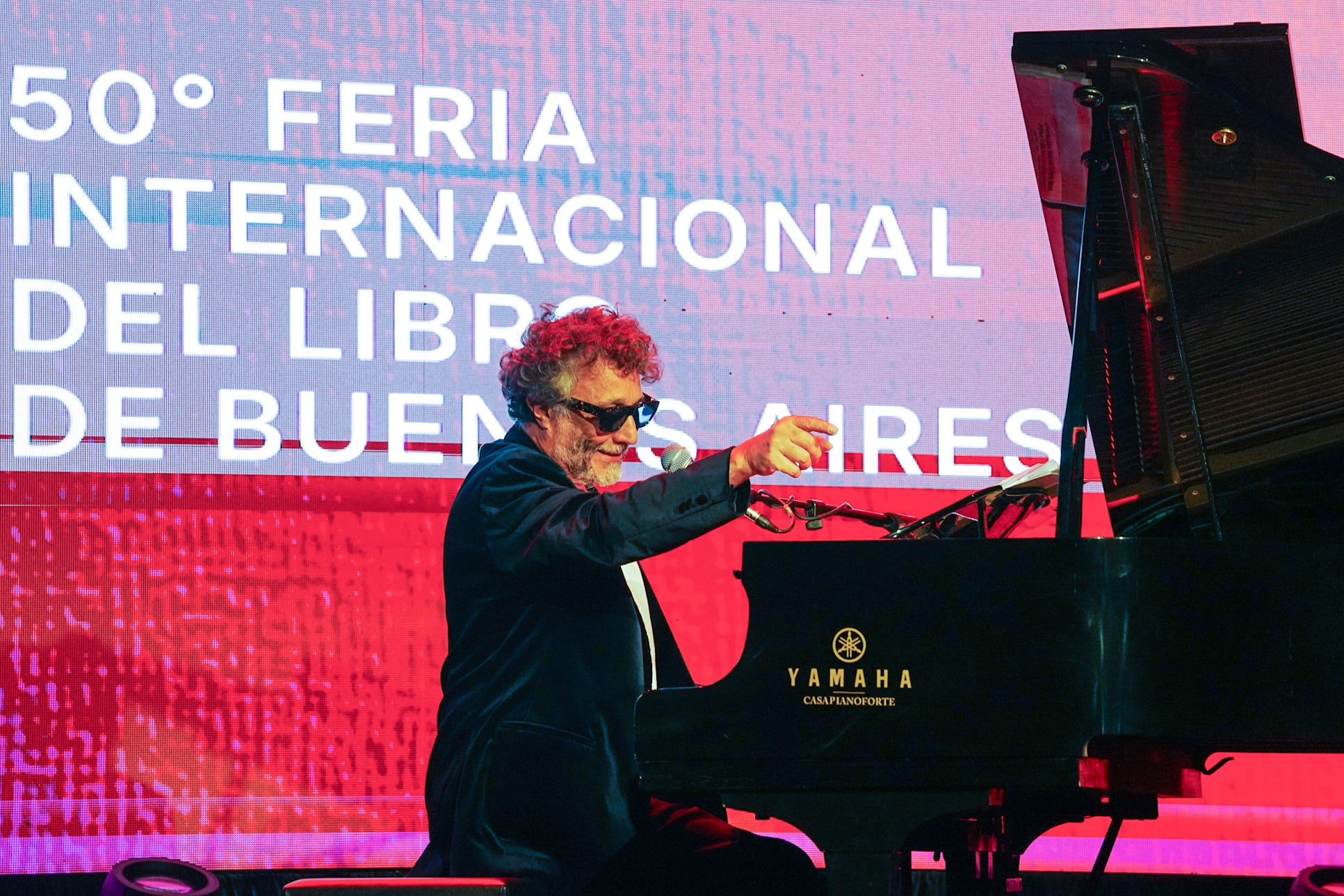 Fito Paez en la apertura de la feria del libro 2026