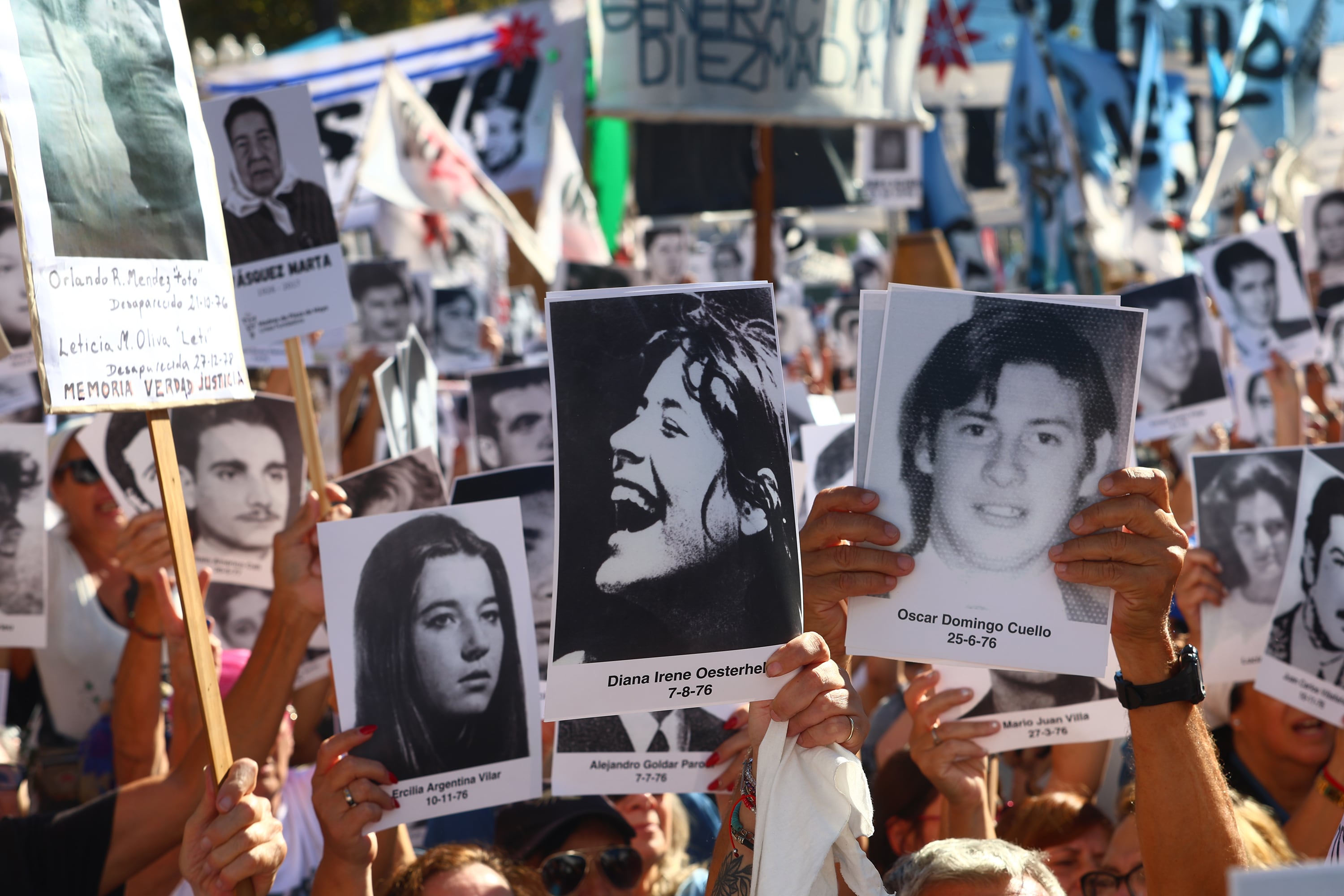 Marcha 24 de Marzo. Aniversario 50 años del Golpe. Leandro Teysseire
