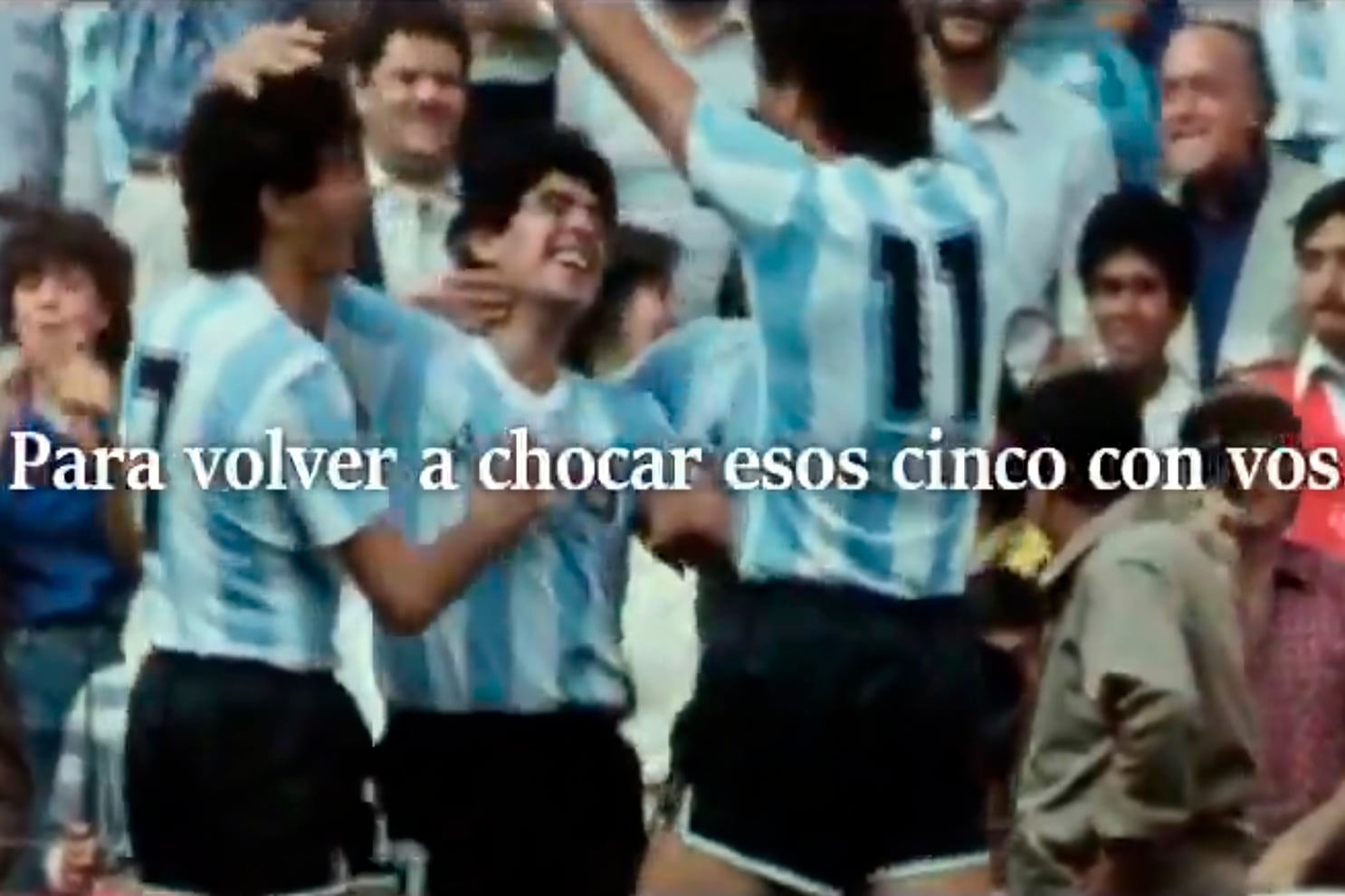 Video de la Selección a 5 años de la muerte de Maradona